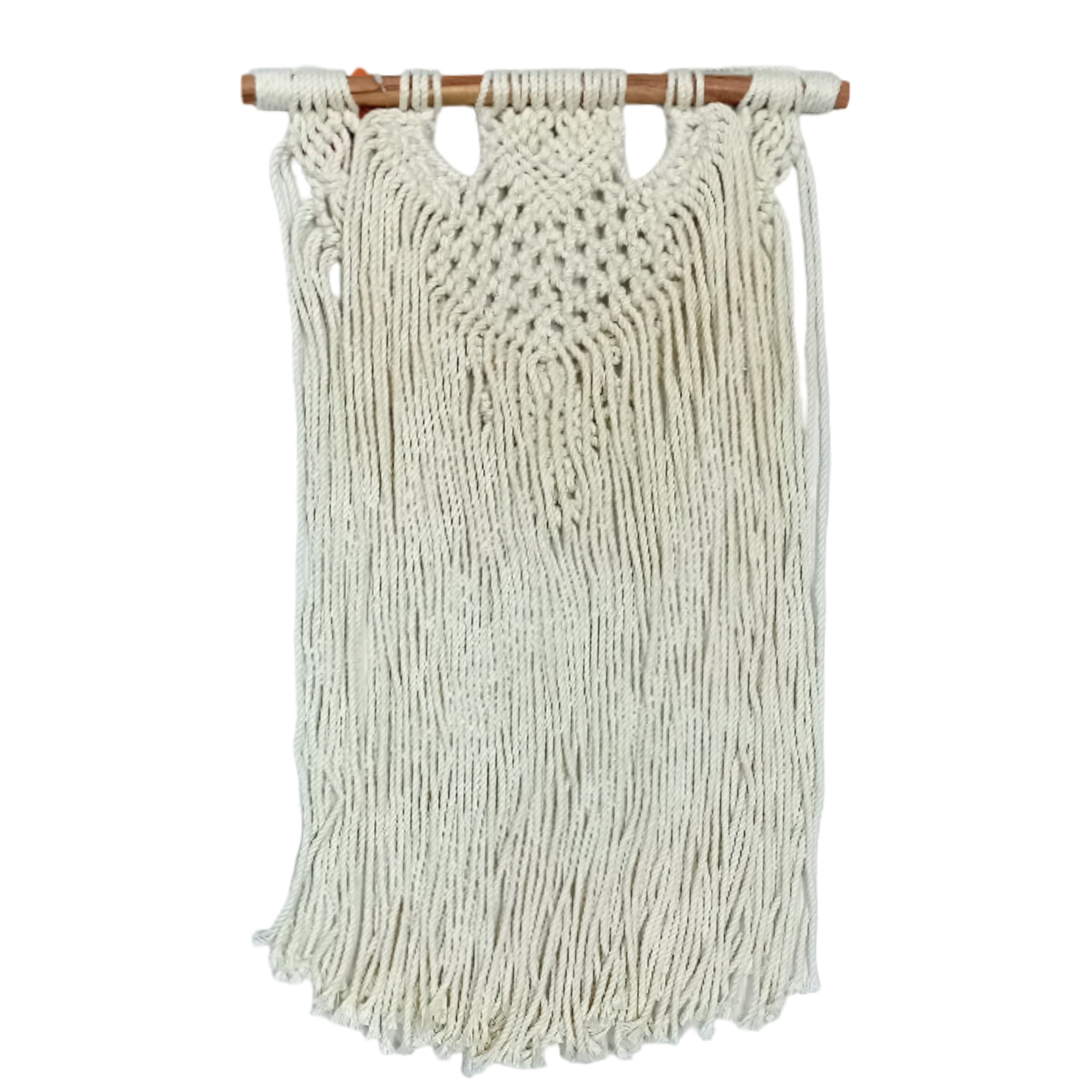 25&#x22; Beige Macram&#xE9; Fringe Wall Hanging by Ashland&#xAE;