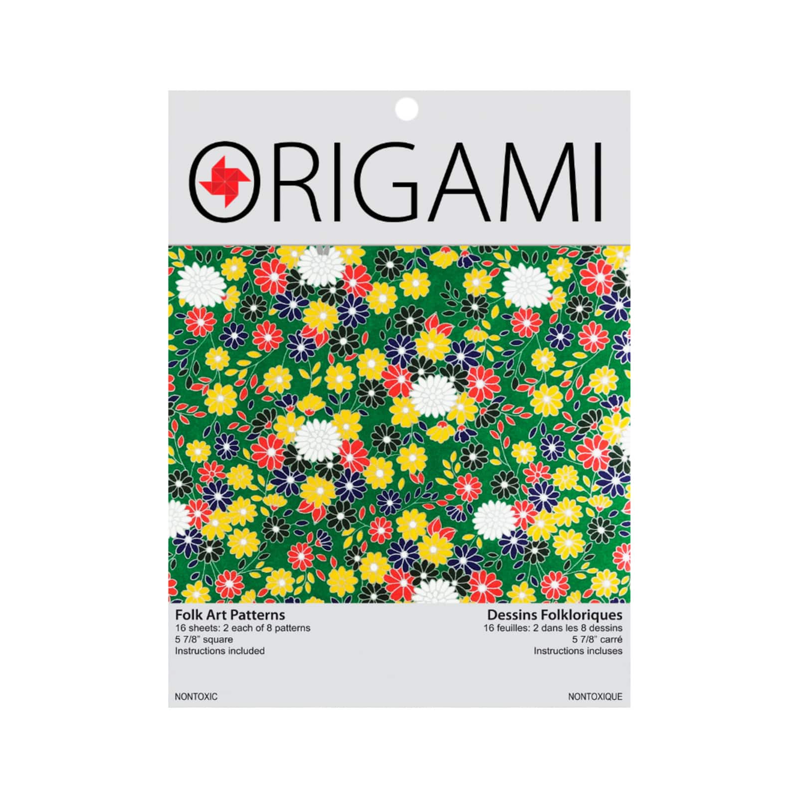 Yasutomo&#xAE; Folk Art Origami Paper, 5.875&#x22;