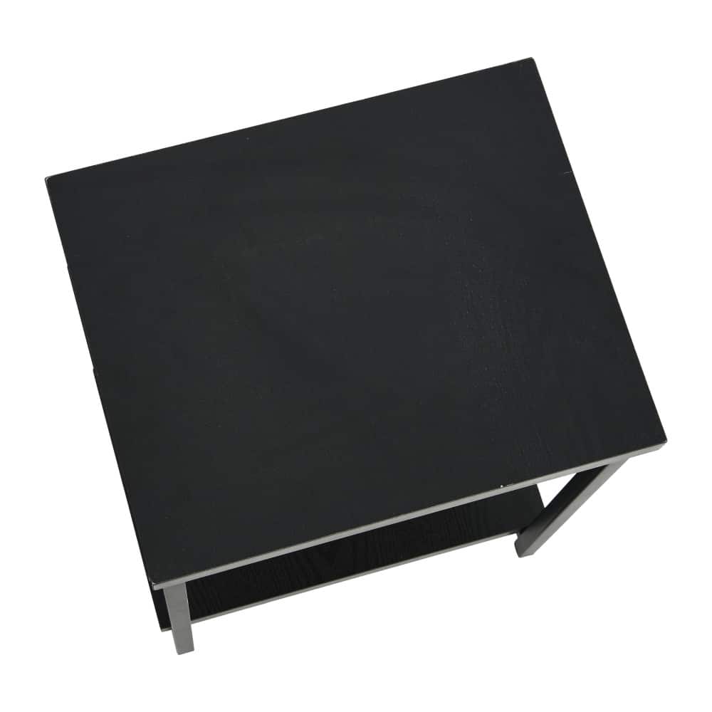 Household Essentials Jamestown 2-Shelf End Table