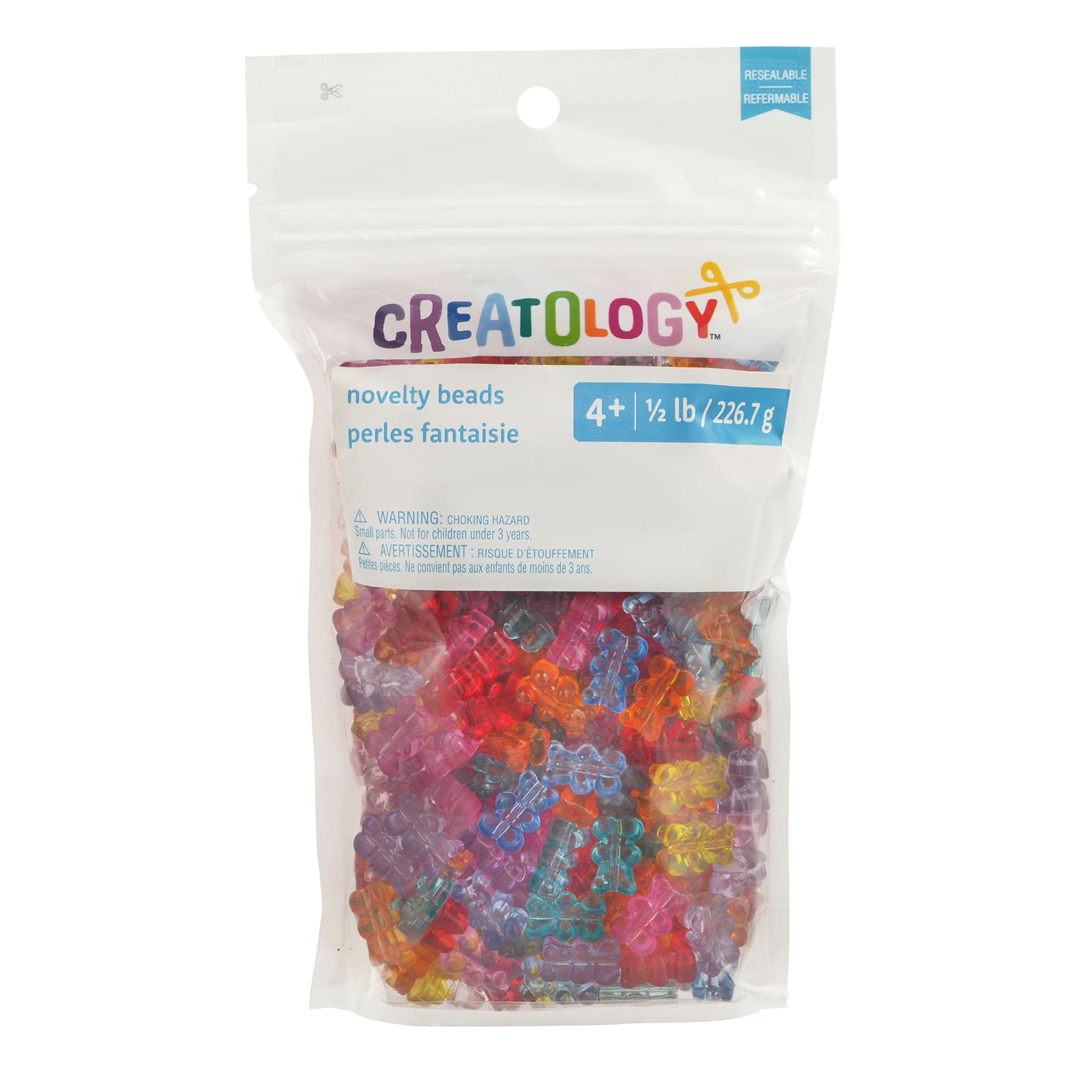 12 Pack: 1/2lb. Chunky Bear Beads by Creatology™