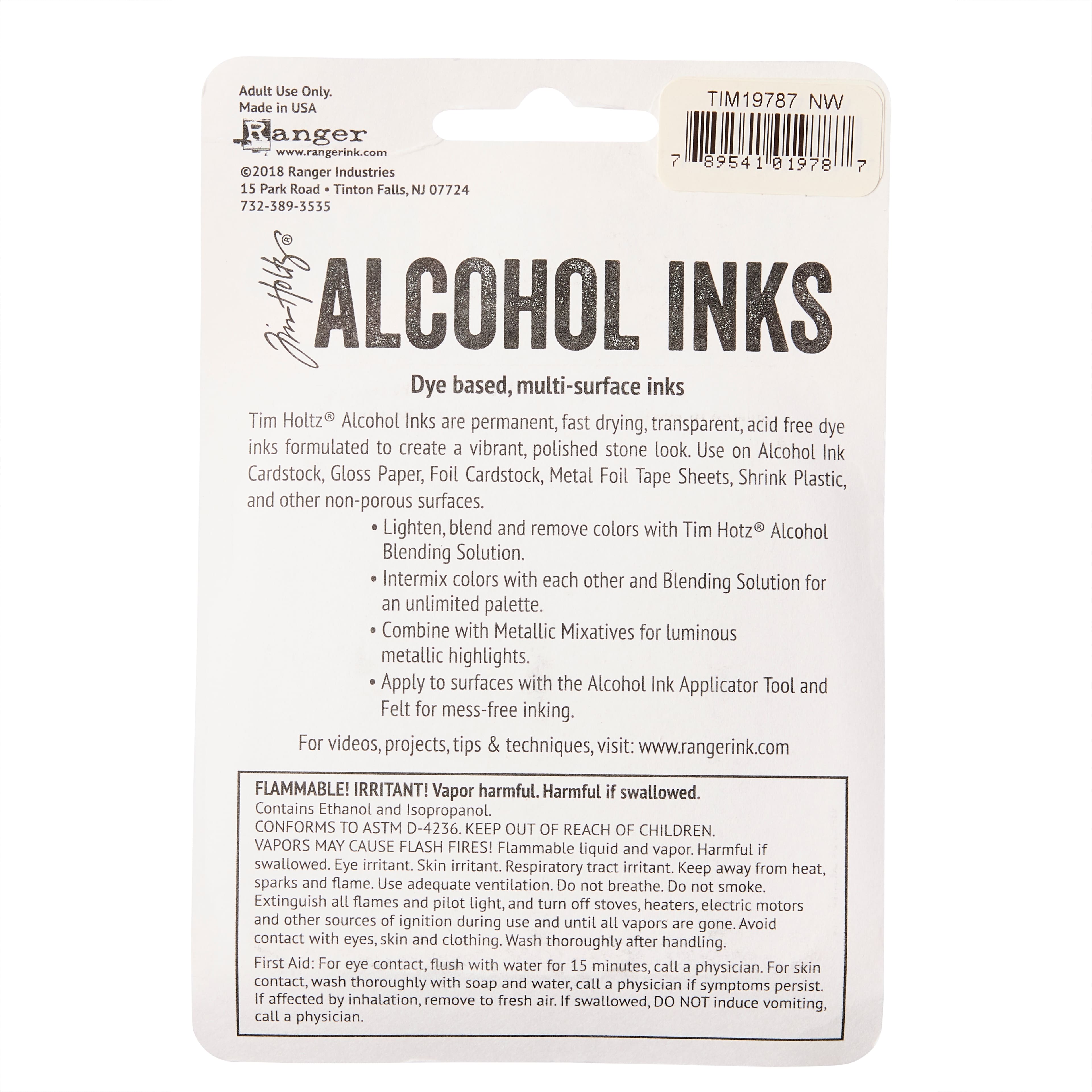 6 Packs: 3 ct. (18 total) Tim Holtz&#xAE; Alcohol Ink Set, Nature Walk