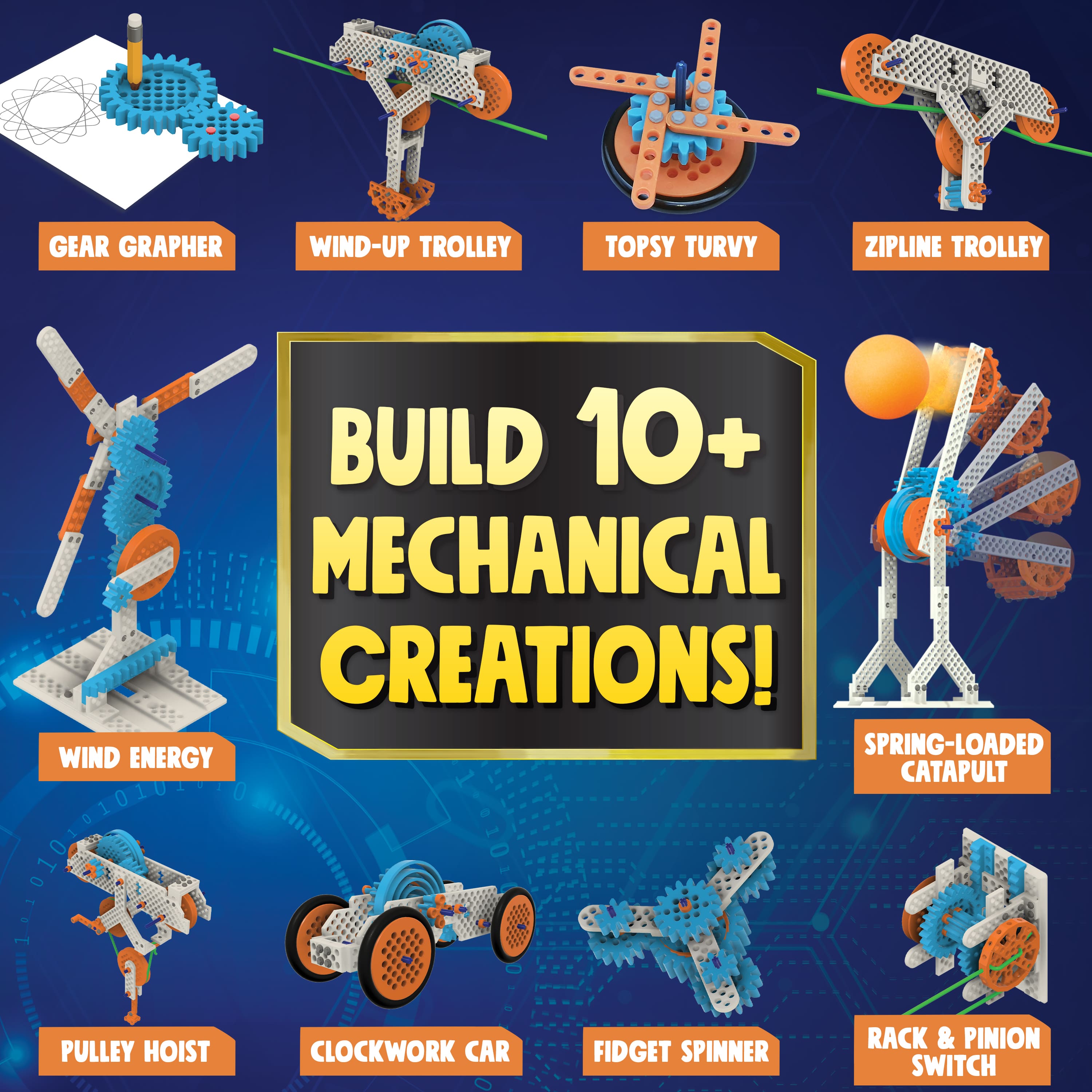 Be Amazing!&#x2122; Toys Gears &#x26; Gadgets Kit
