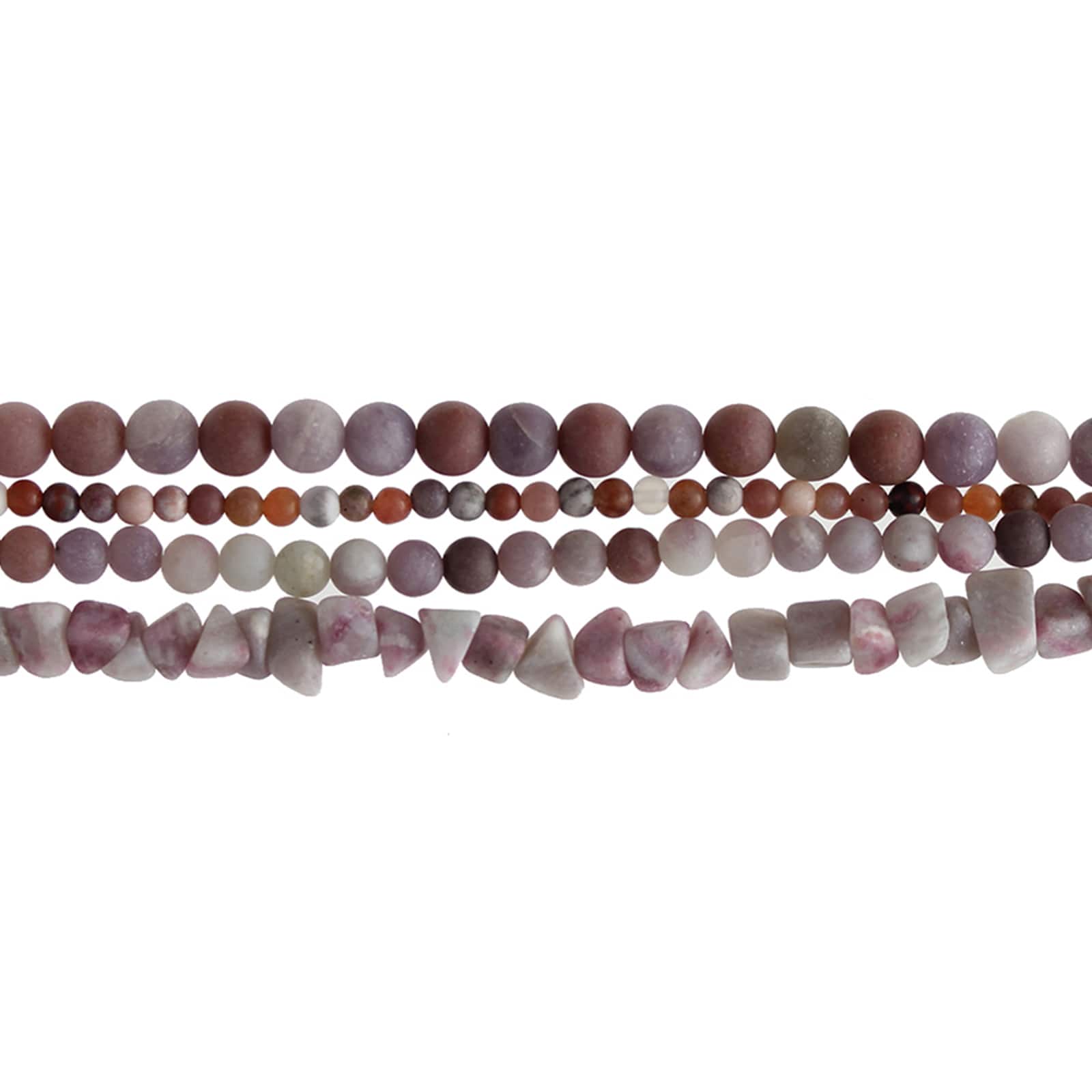 Matte Lilac Stone Mix Beads by Bead Landing™