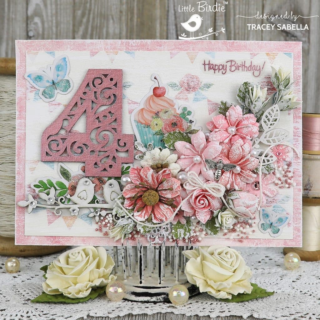 Little Birdie Celebrate Life Cardstock Pack 12" x 12"