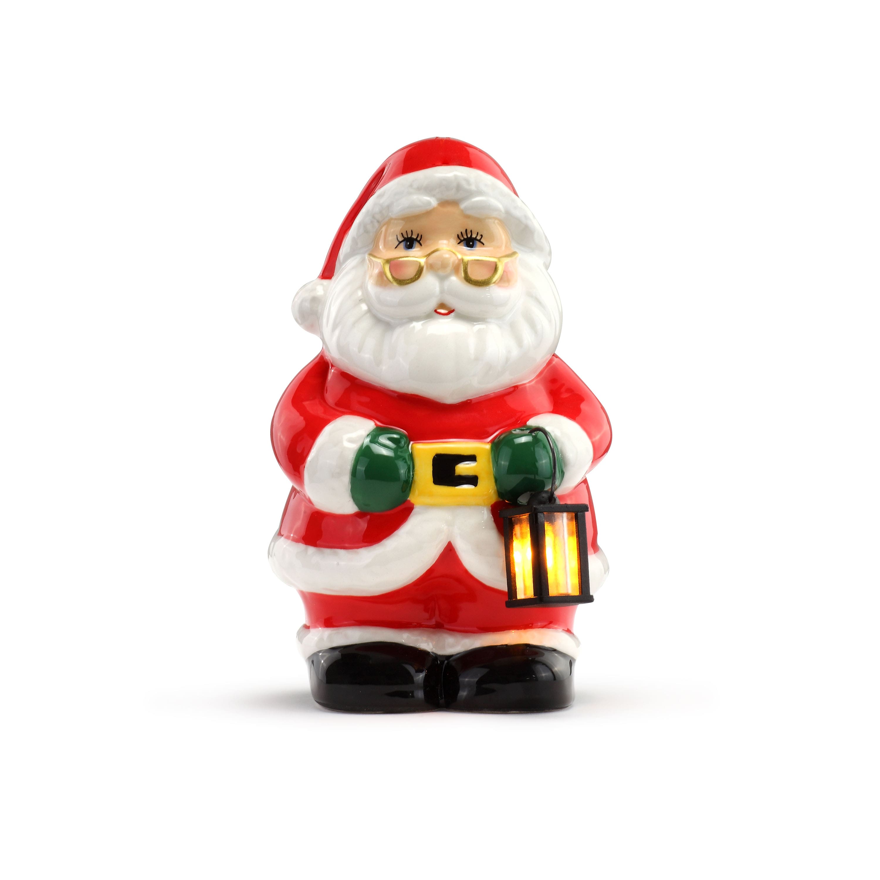 Mr. Christmas 5.5&#x22; LED Nostalgic Santa Figure