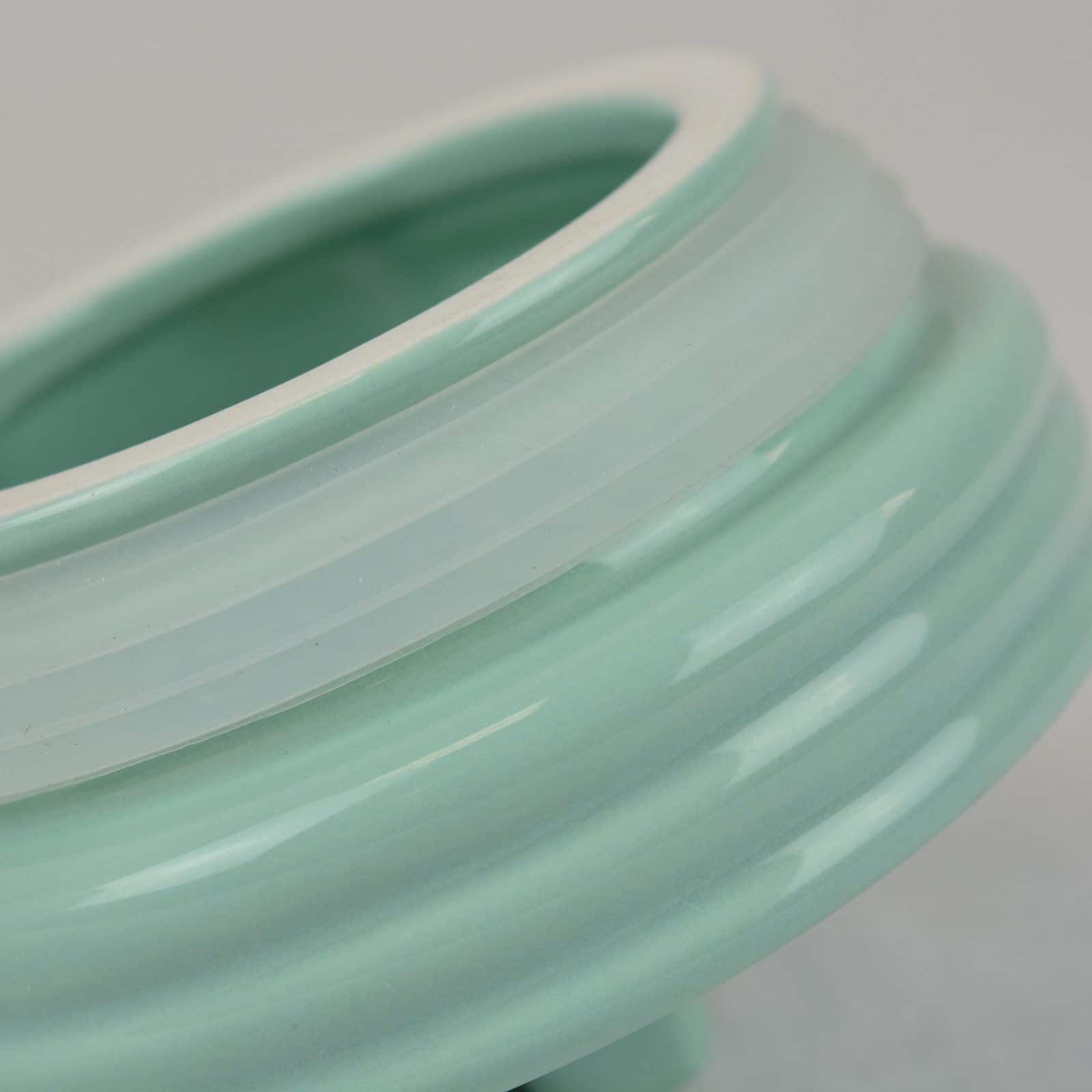 DII® 5.6" Aqua Ceramic Jar Canister Set, 3ct.