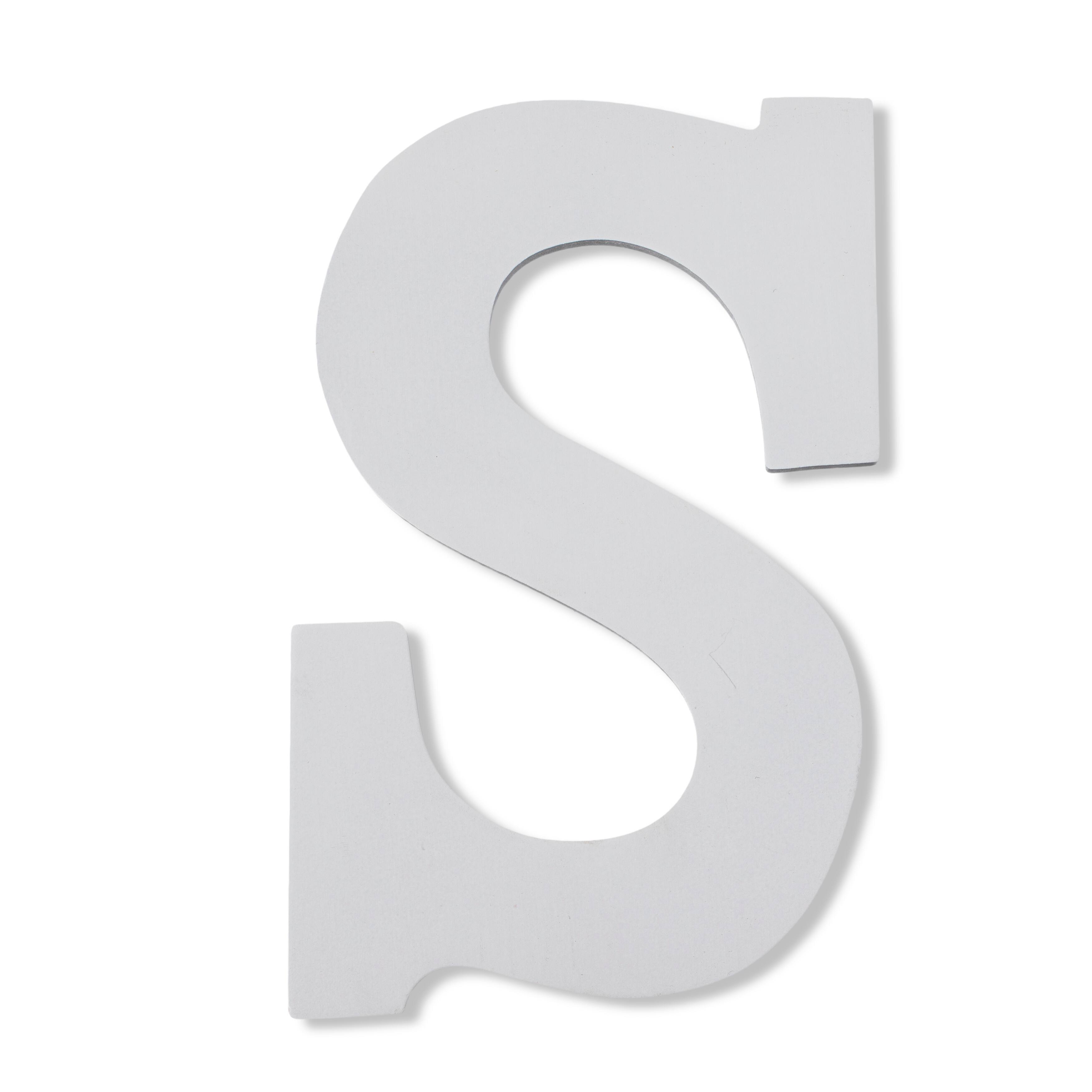 6 Pack: 9" White MDF Whimsy Letter by Make Market®