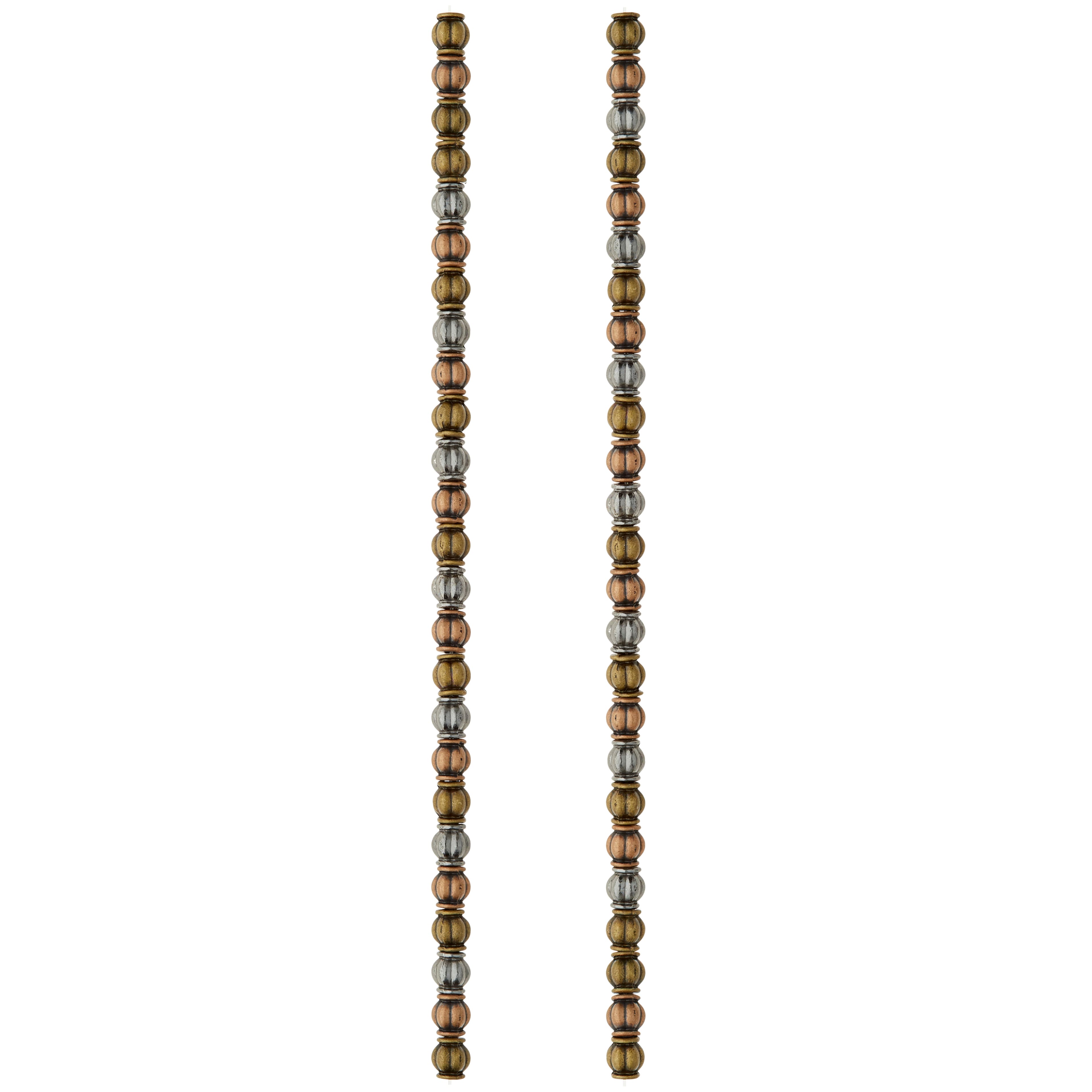 Metal Carved Lantern Beads, 5mm by Bead Landing&#x2122;