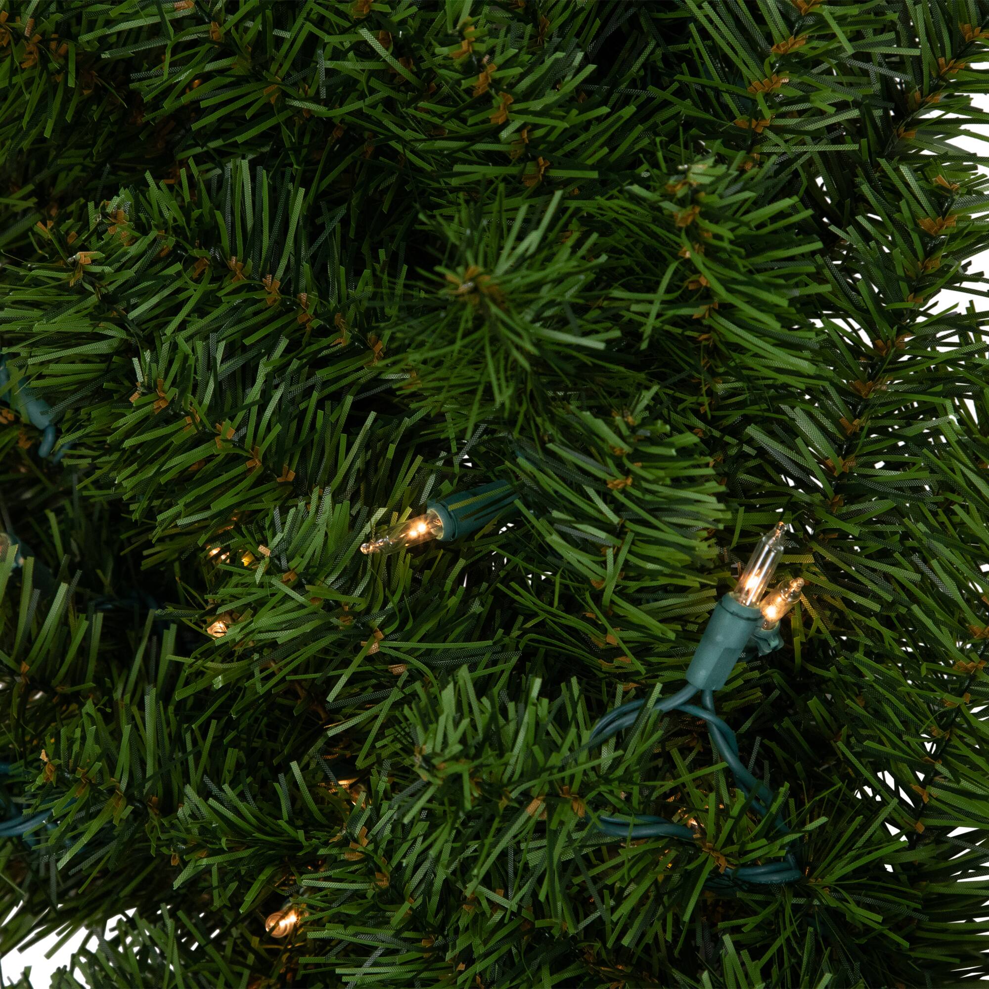 3ft. Pre-Lit Canadian Pine Artificial Christmas Wreath