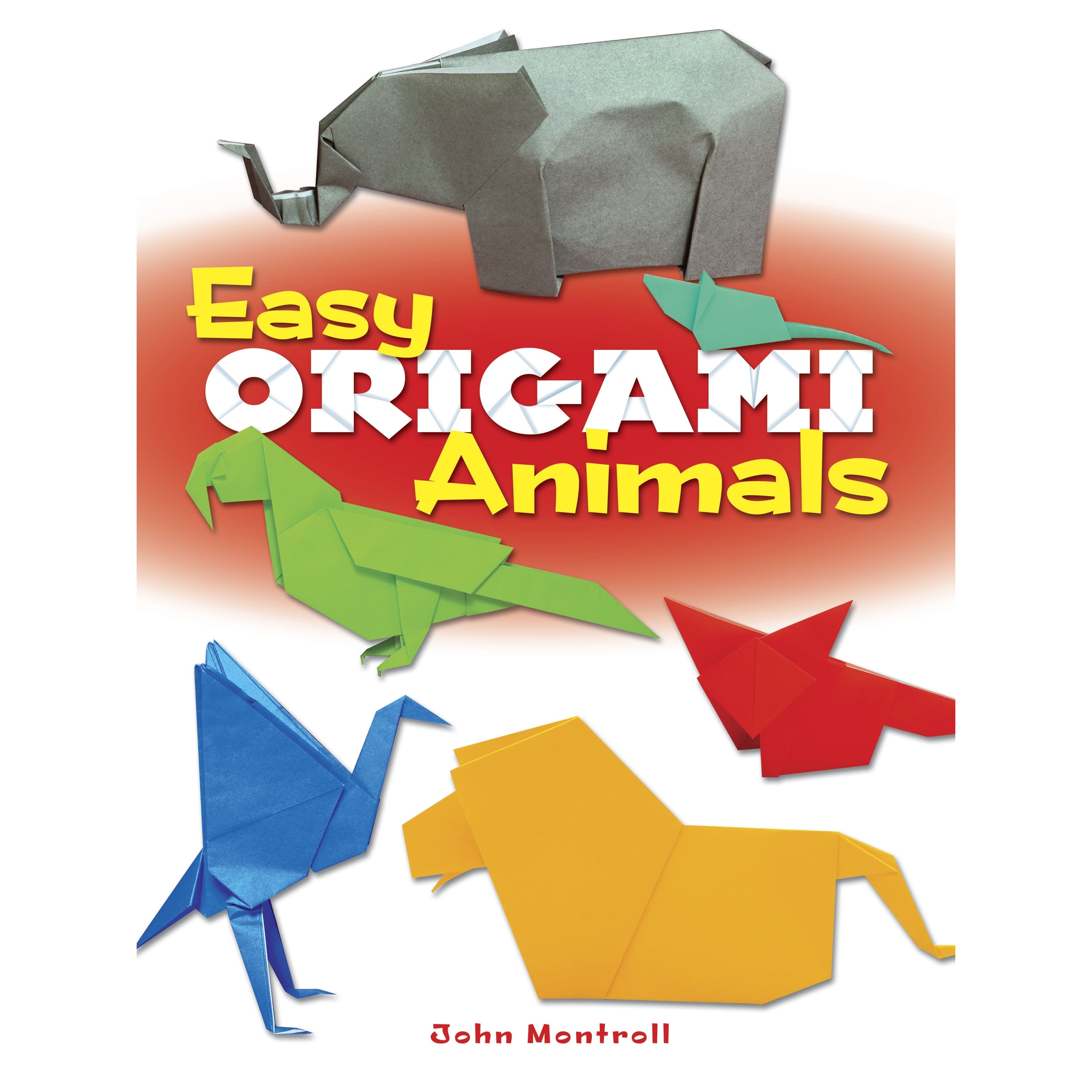 Origami Animals” Set — Book, Origami Paper, and a FREE Video Lesson