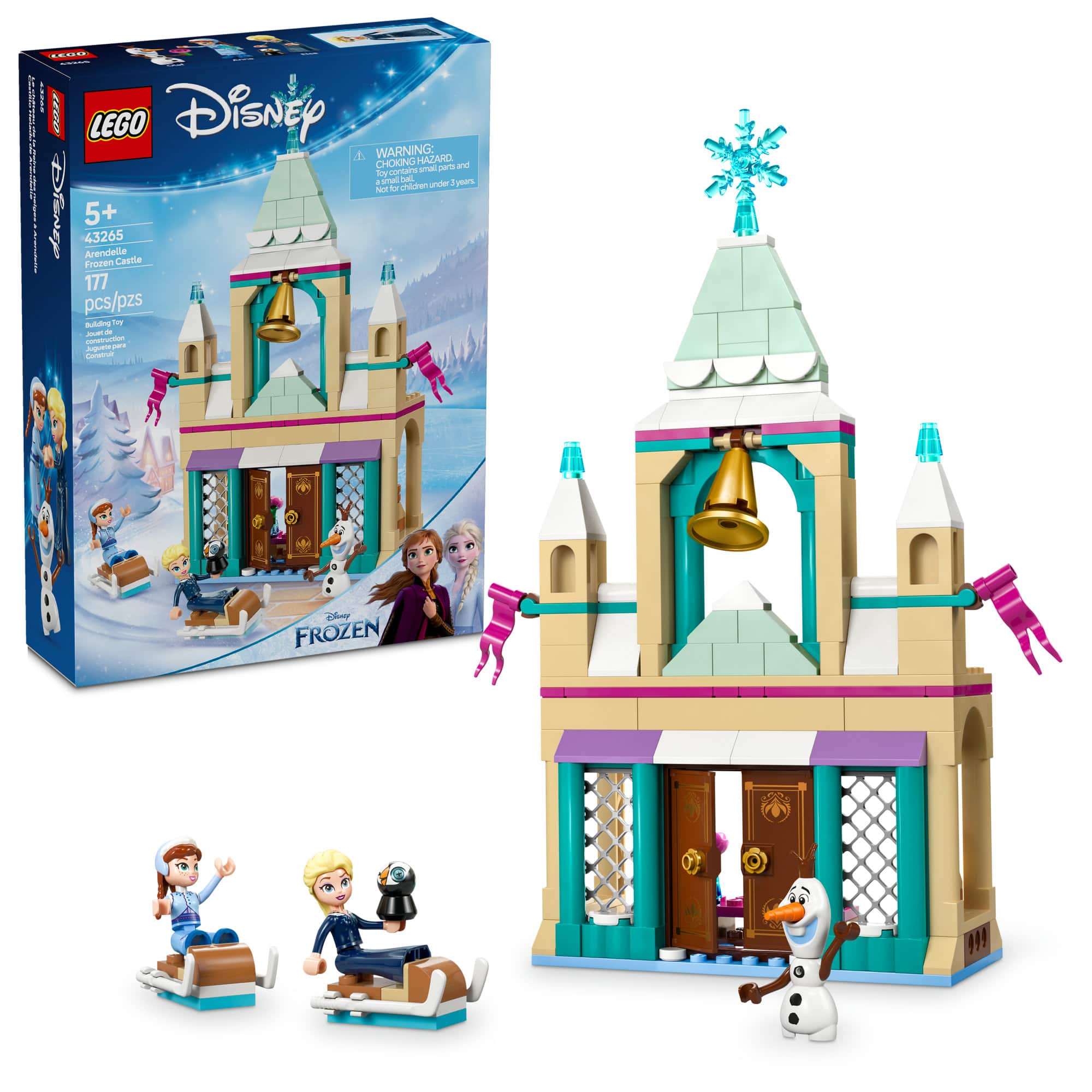 LEGO® Disney Frozen Arendelle Frozen Castle Building Playset 43265