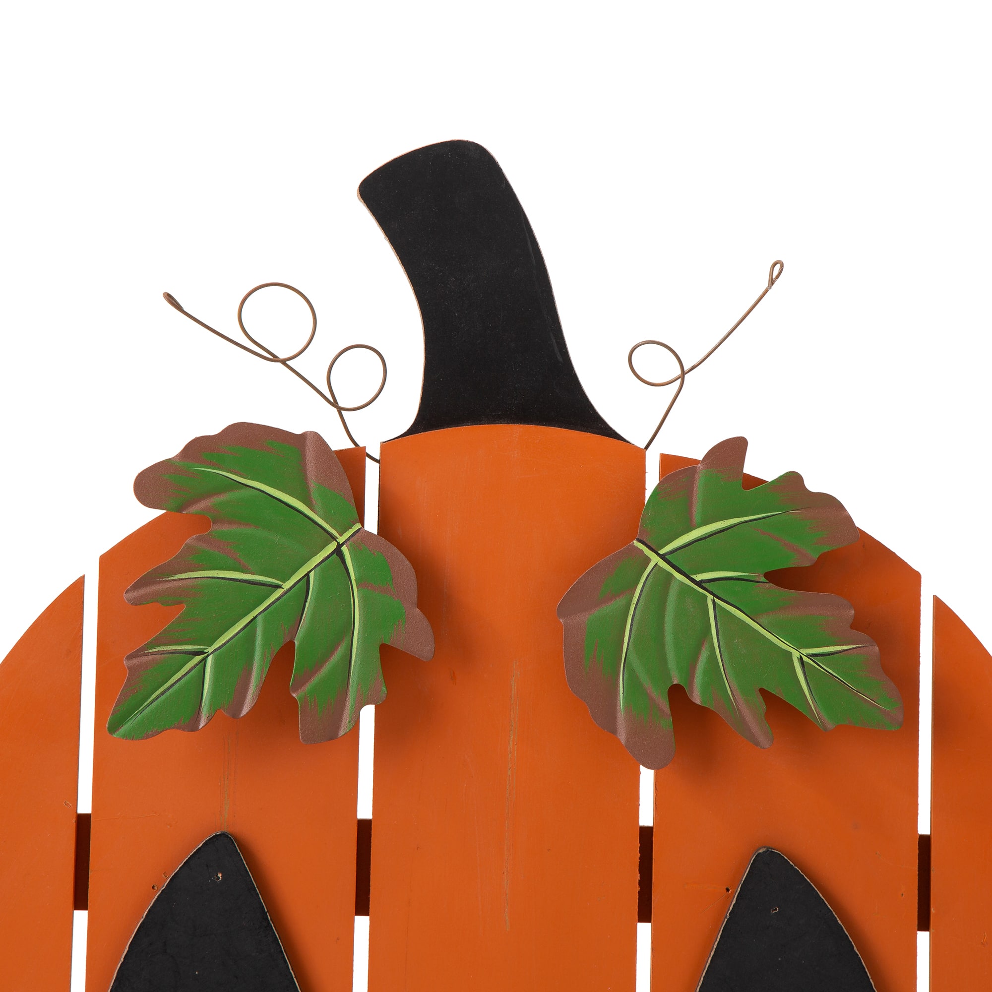 Glitzhome&#xAE; 30&#x22; Lighted Wooden Pumpkin Porch D&#xE9;cor