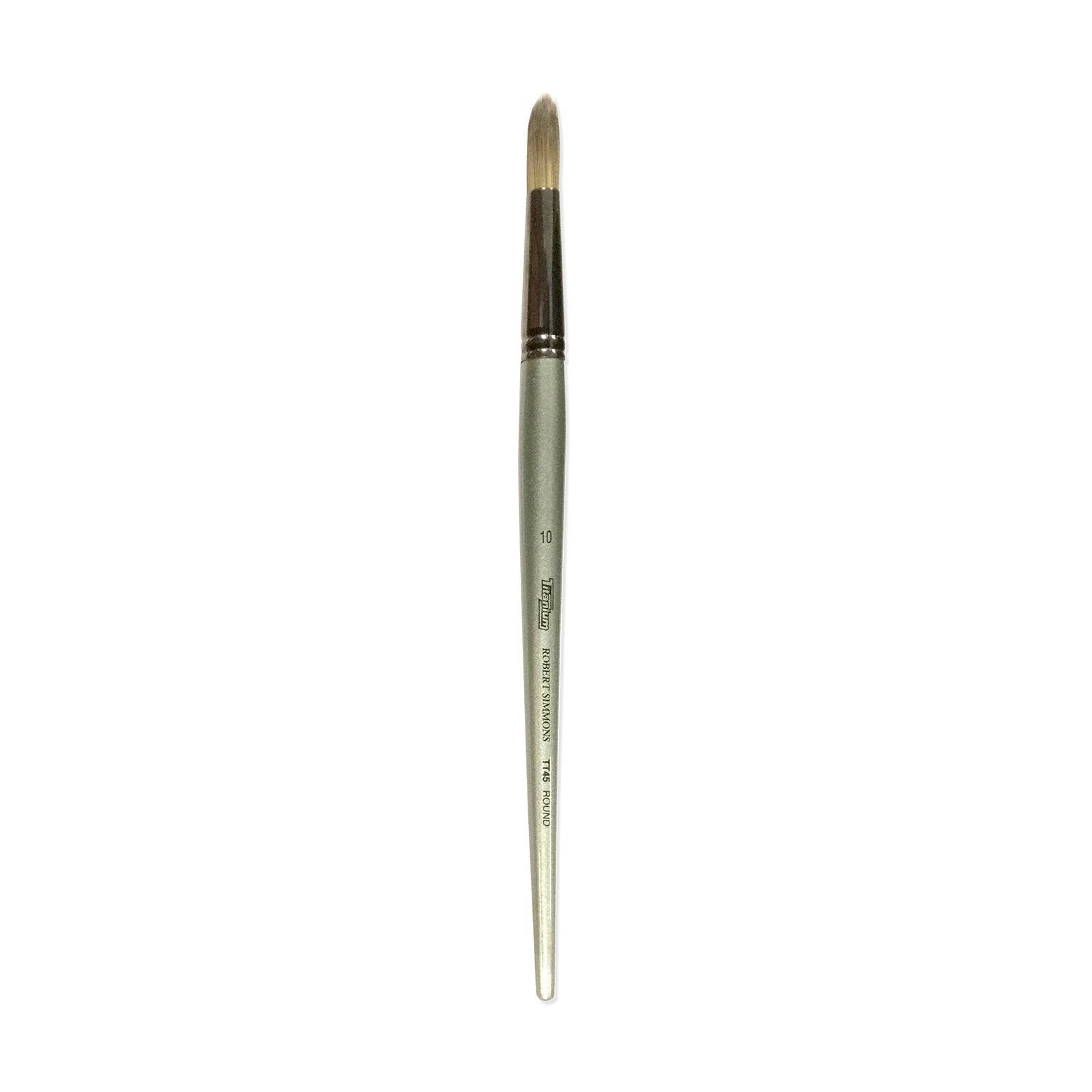 Robert Simmons Titanium Synthetic Long Handle Round Brush