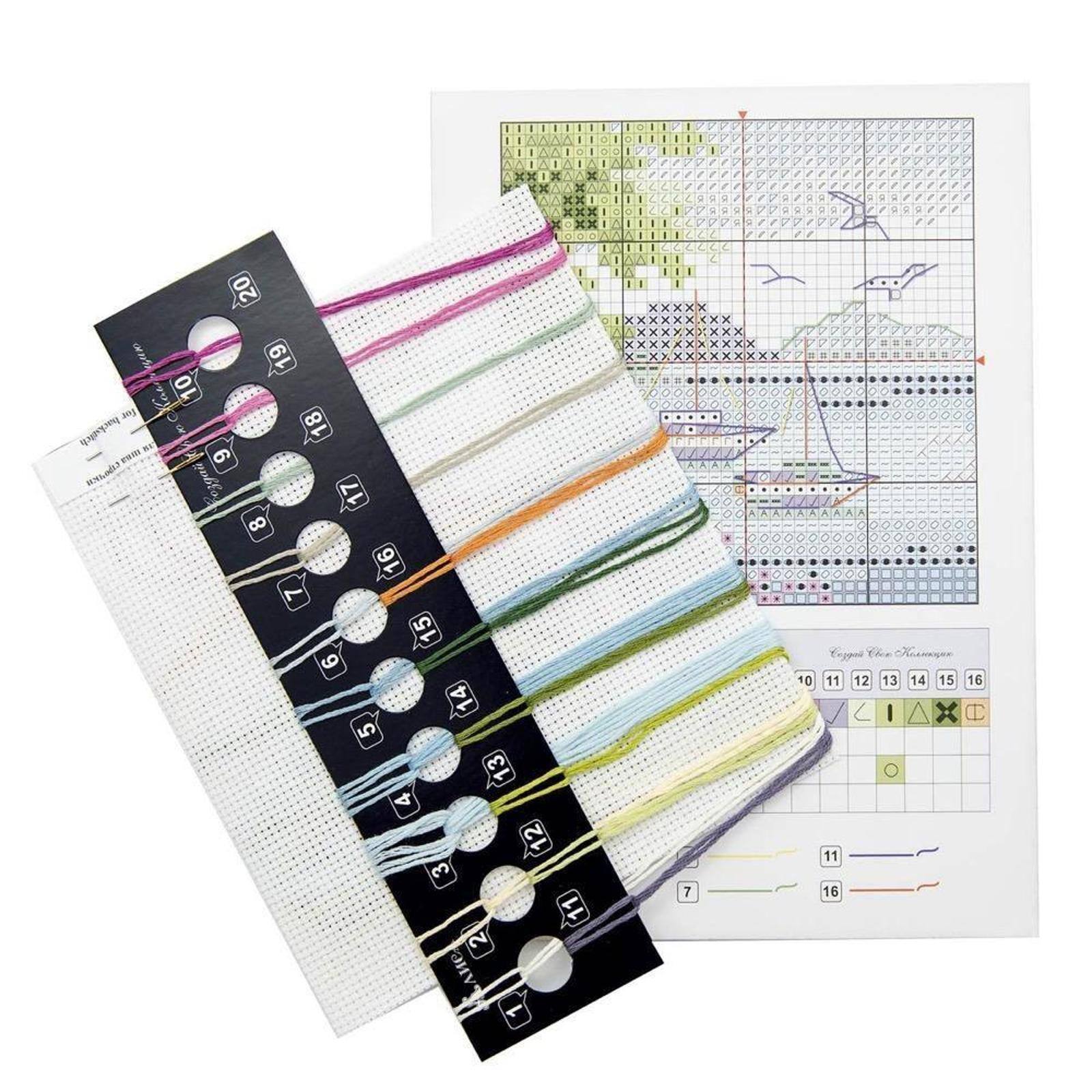 Alisa Flower Patio Cross Stitch Kit