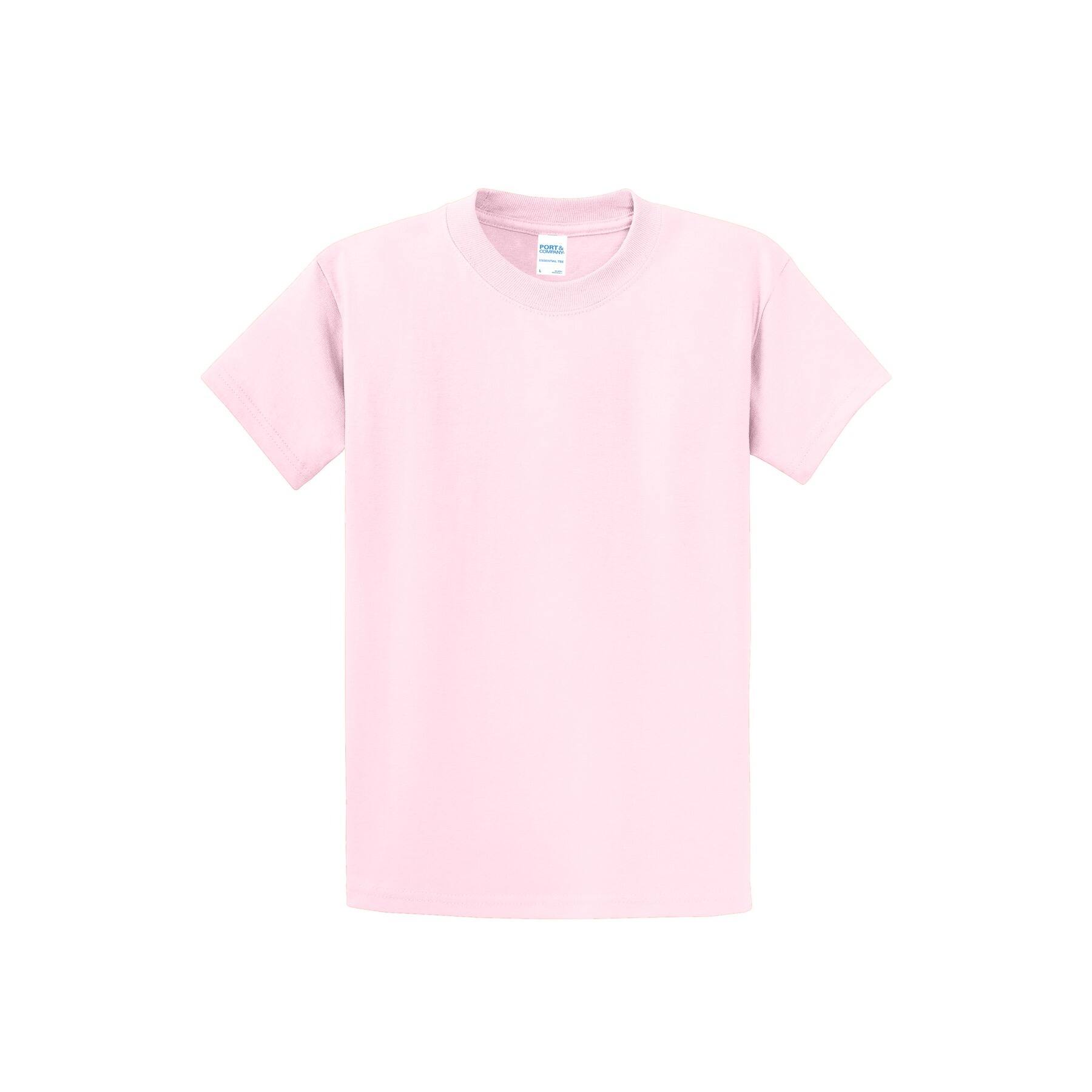 Port & Company® Essential Red & Pink Shades Adult T-Shirt