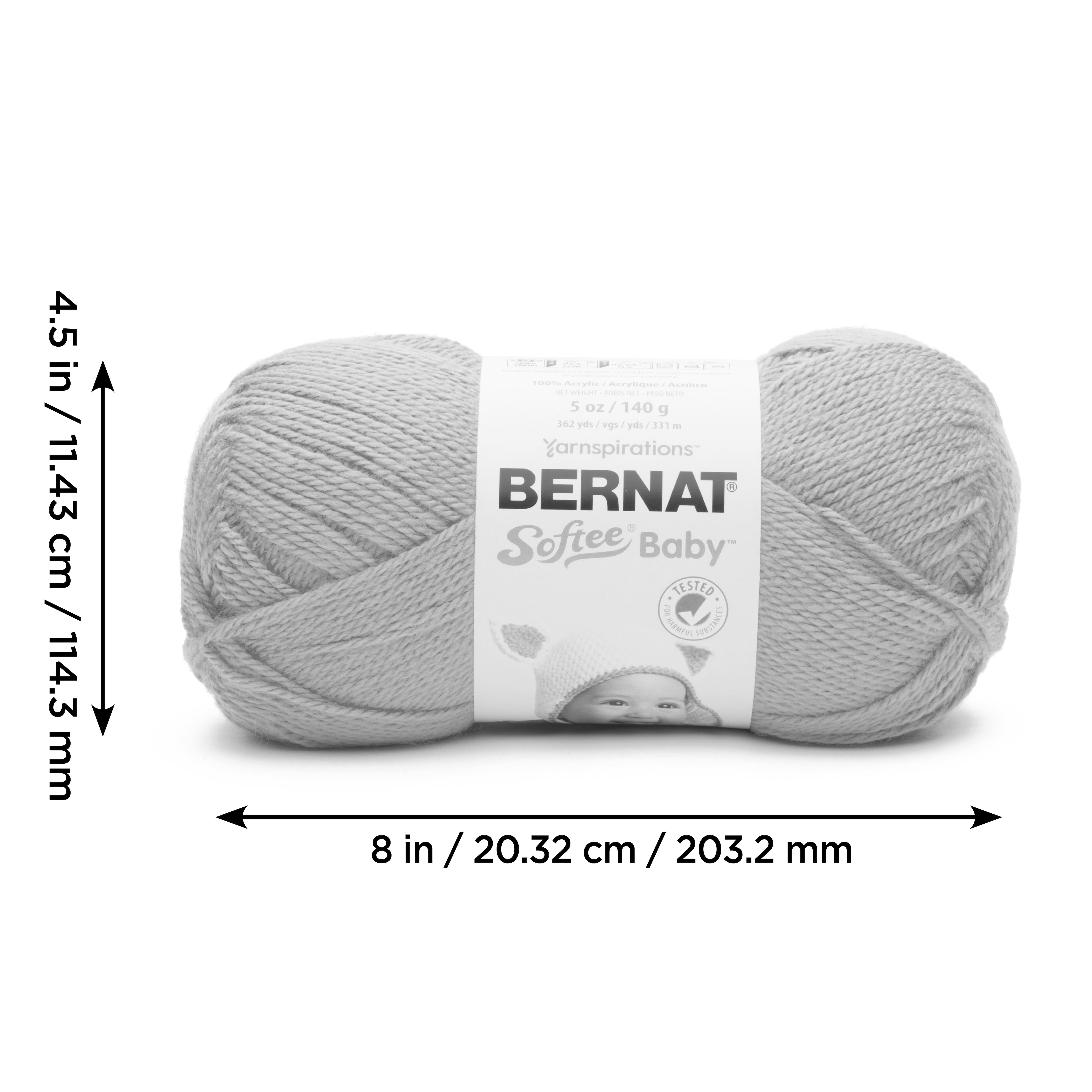 Bernat Softee Baby Yarn - White