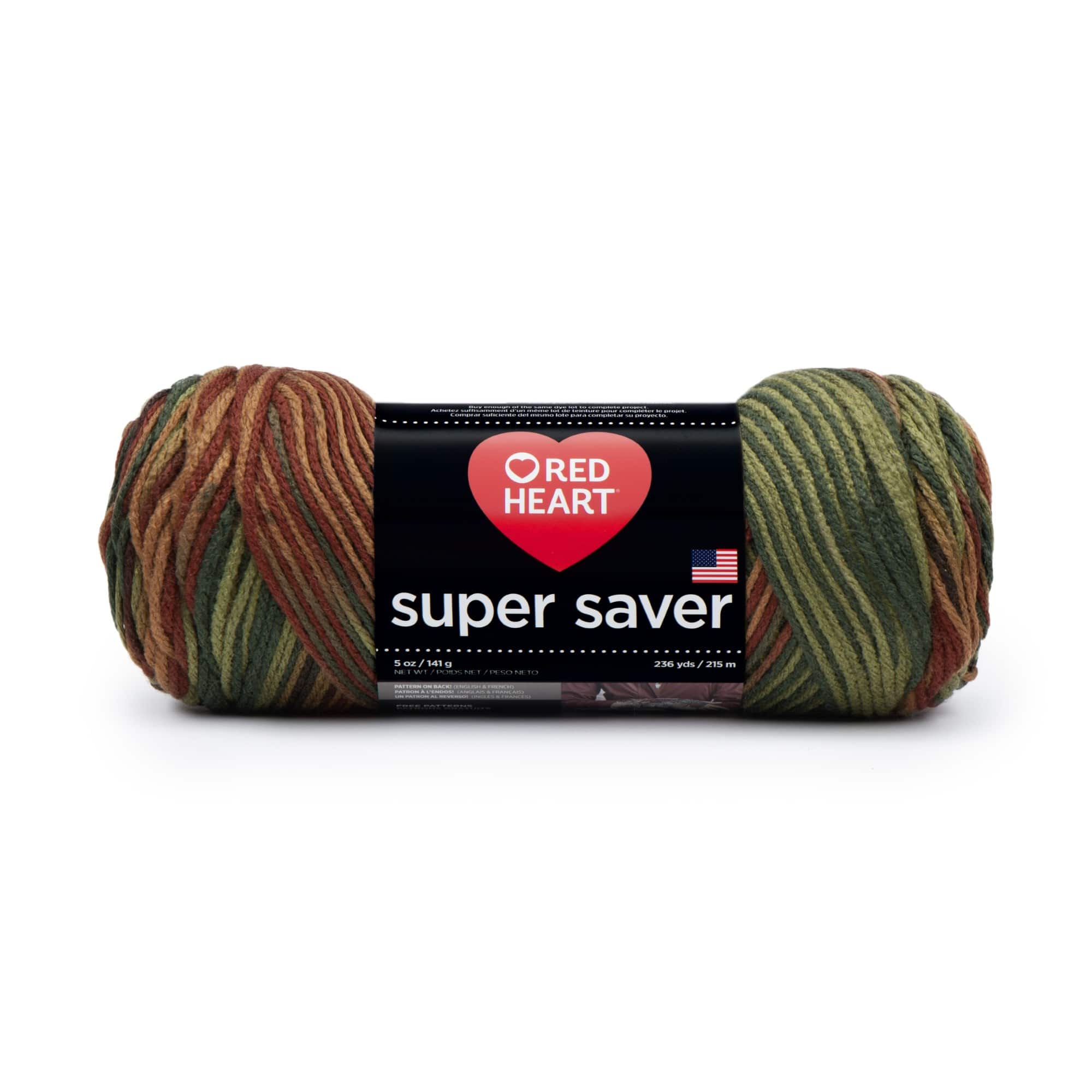 Red Heart® Super Saver® Prints, Multis & Flecks Yarn