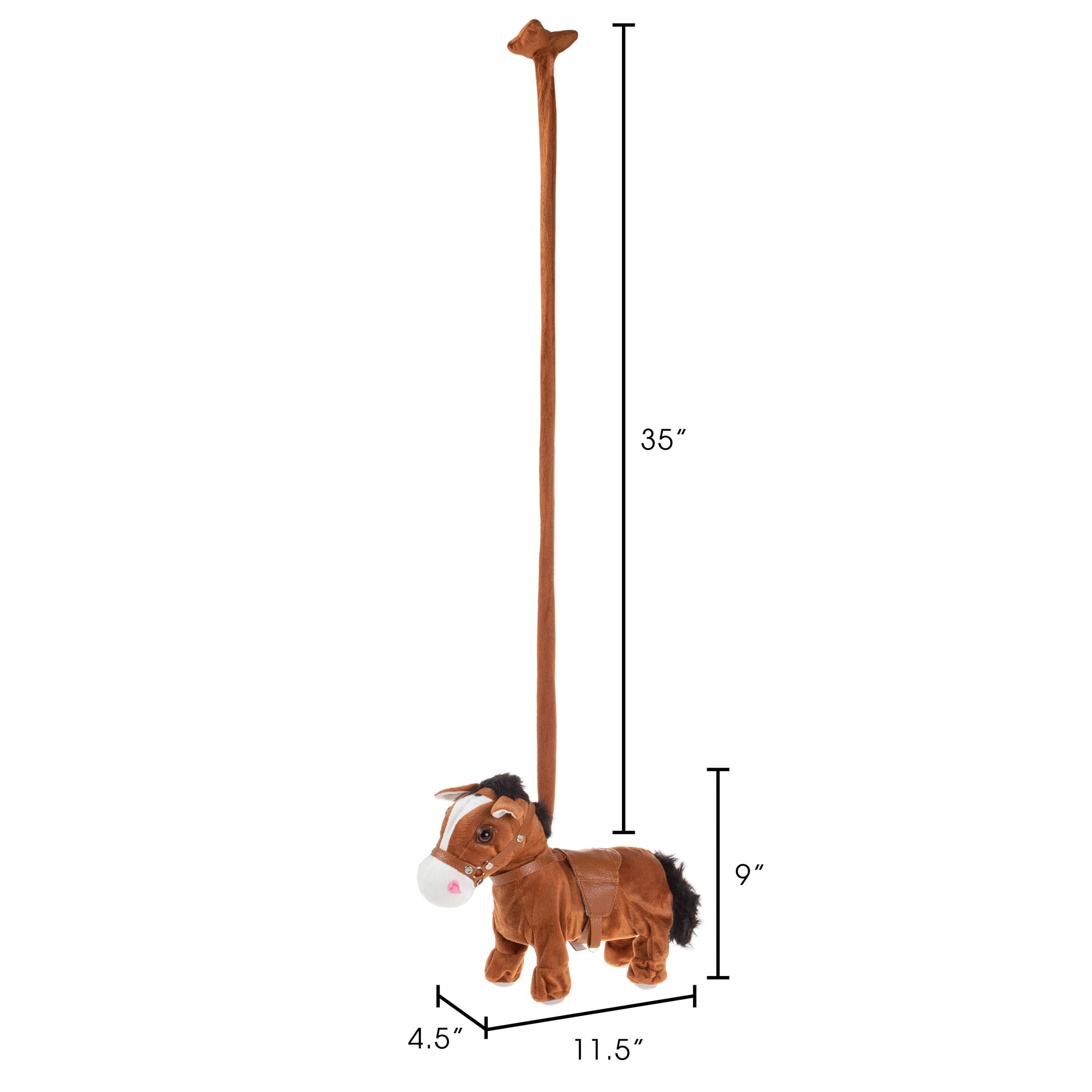 Toy Time Animated Plush Horse Toy