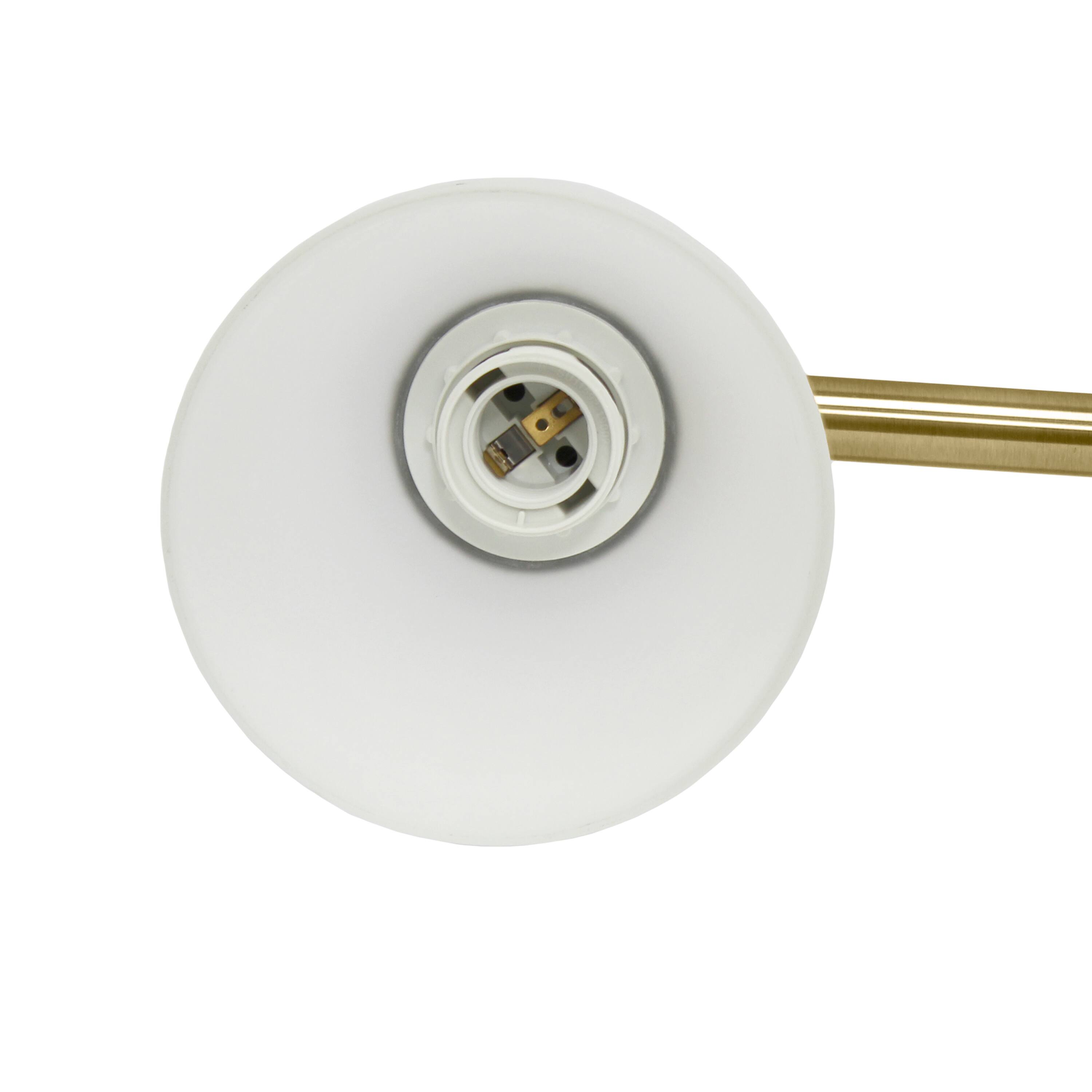 Lalia Home Essentix 3 Light Clear Shade Vanity