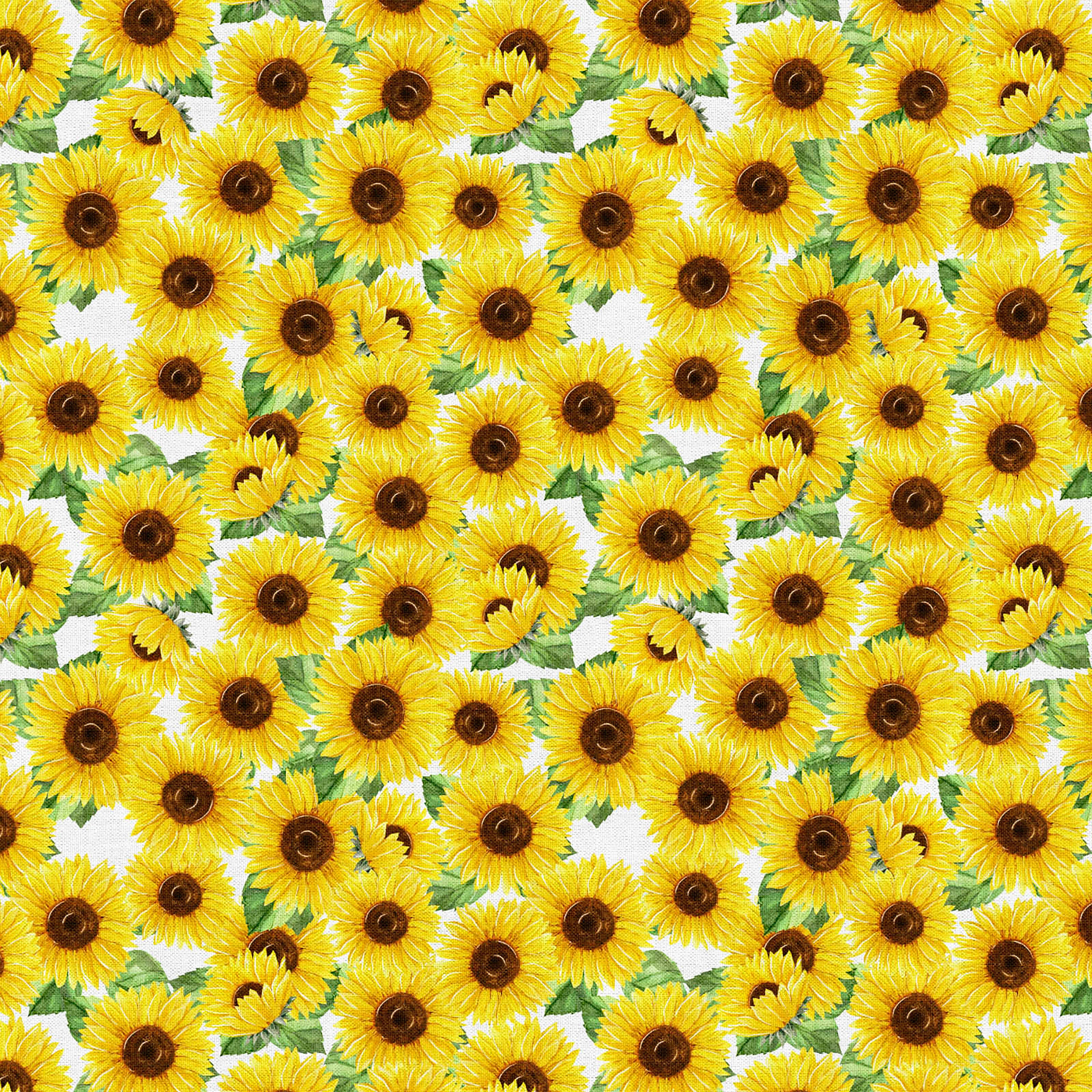Fabric Editions Sunflower Field Cotton Fabric
