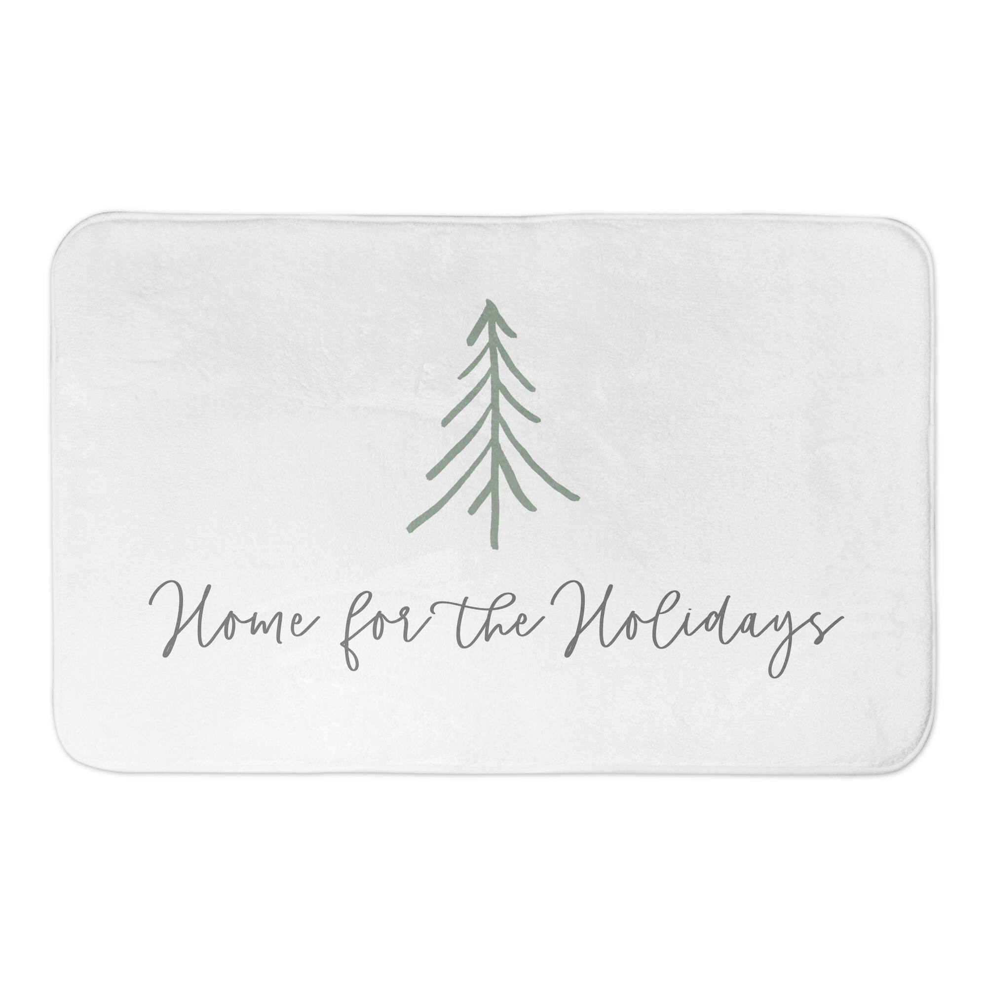 Home for the Holidays Bath Mat
