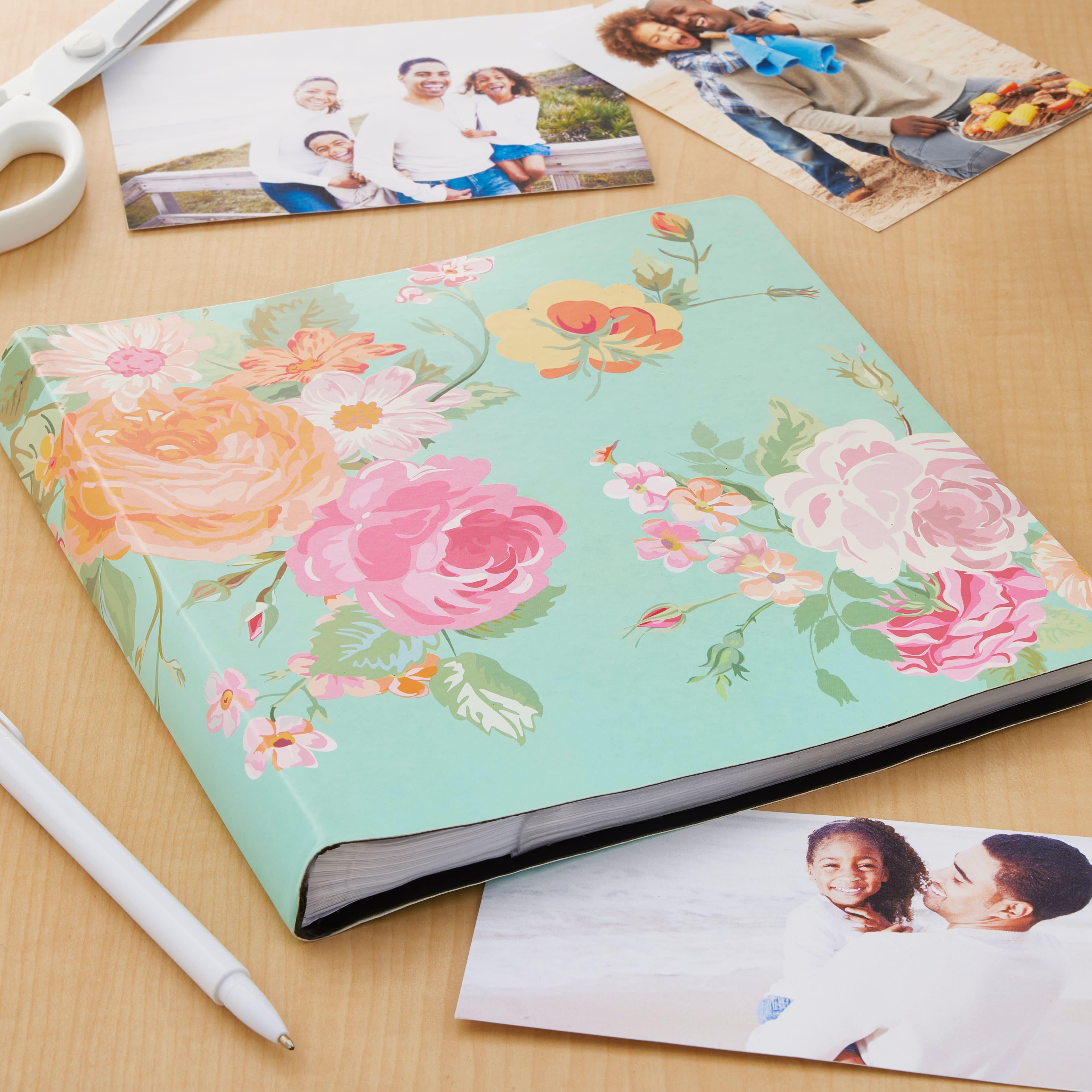 Mint Flower Photo Album by Recollections&#x2122;