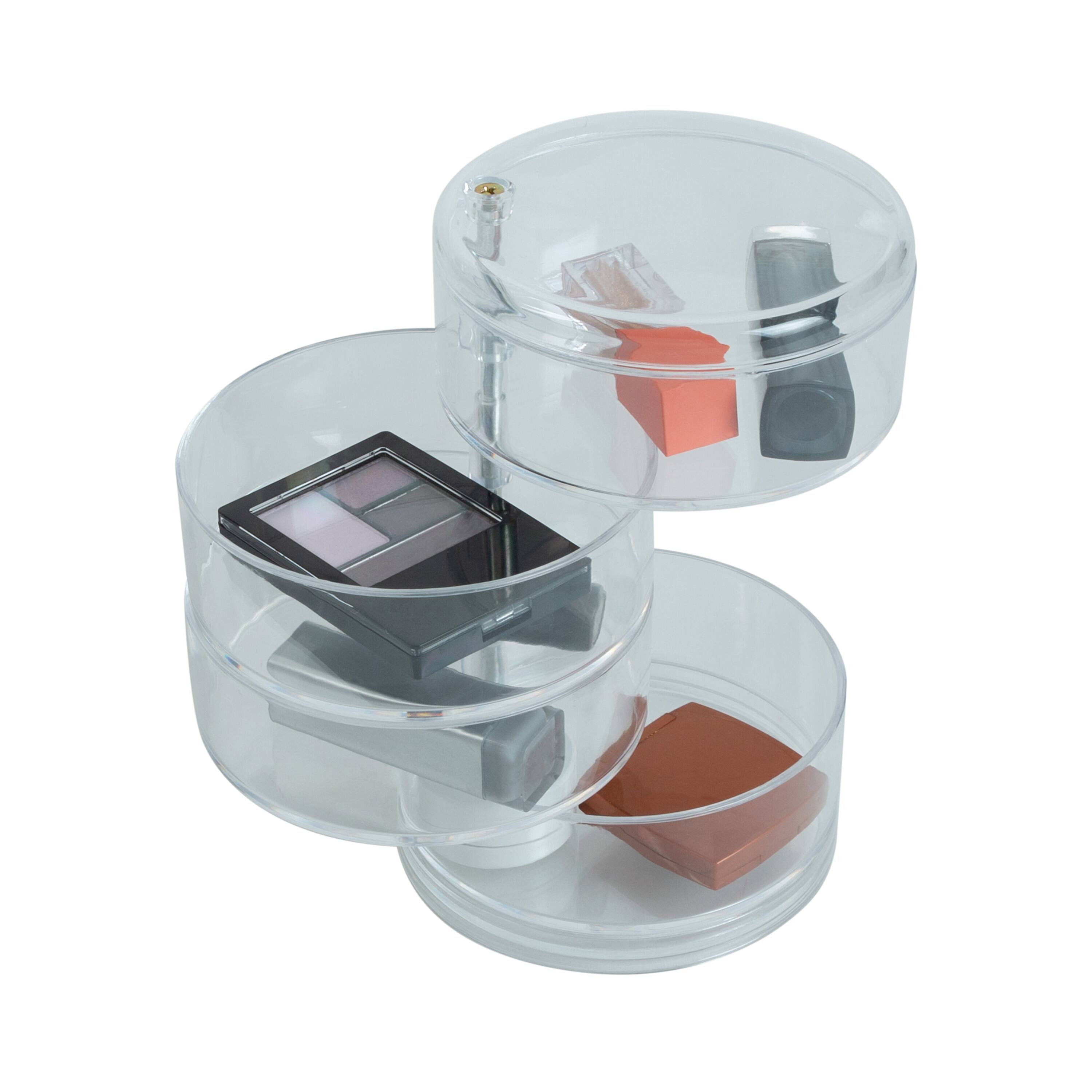 Simplify 7" Swivel Cosmetic & Jewelry 4 Tier Holder