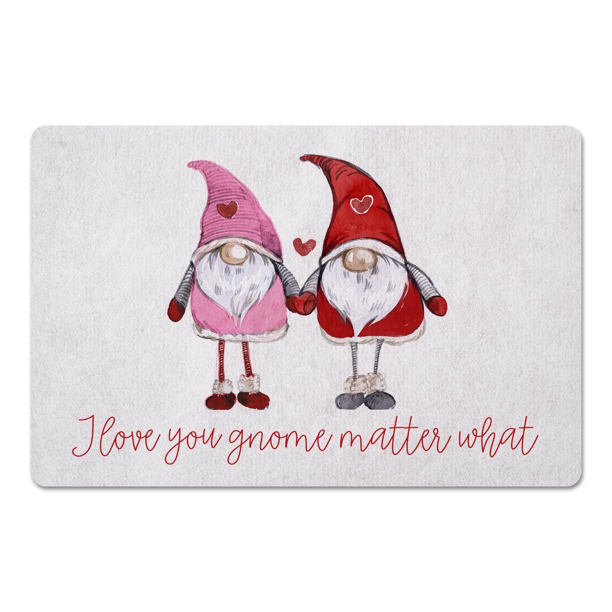 Love Gnomes Floor Mat