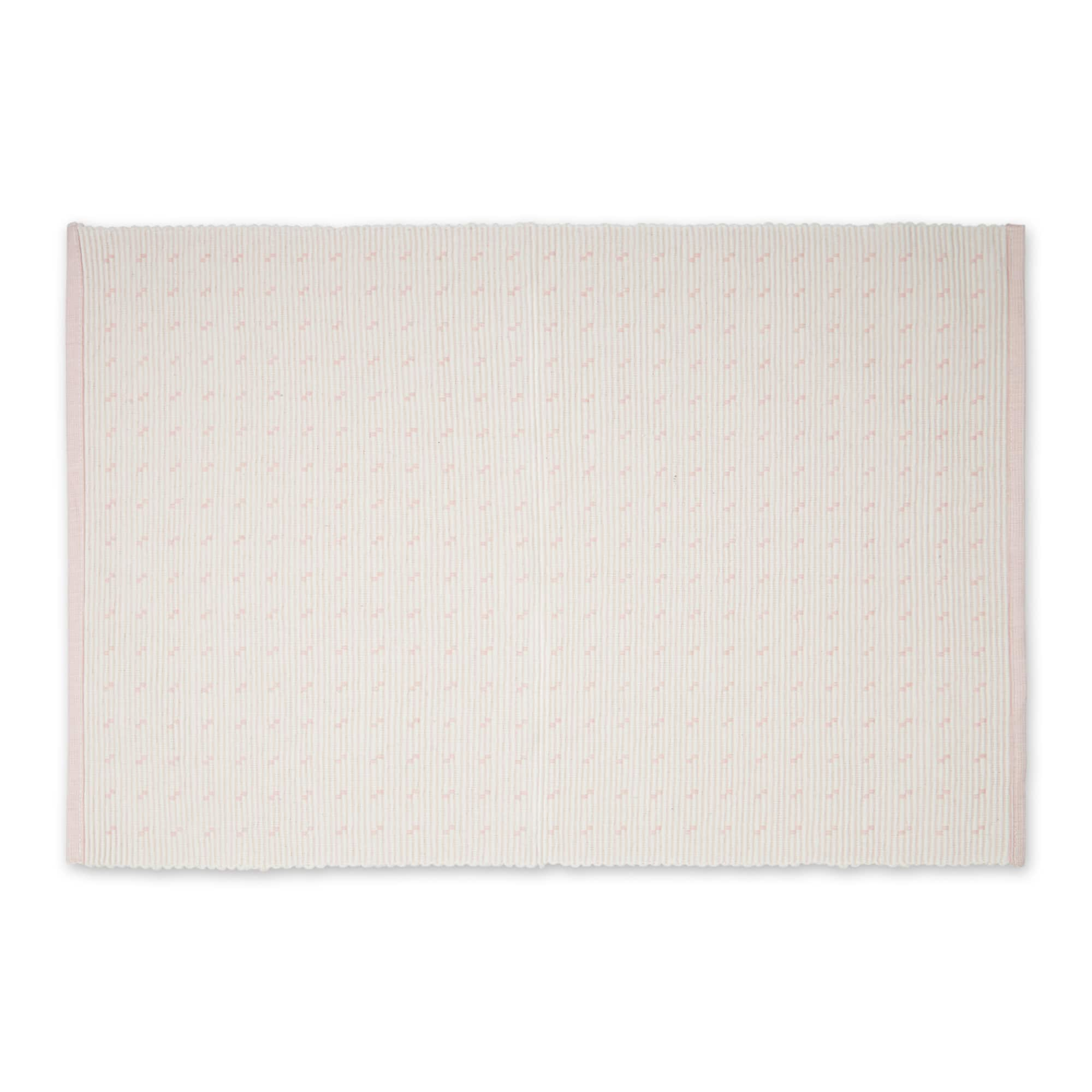 DII&#xAE; Chintz Rose Dobby Dots Rib Placemat (Set of 6)