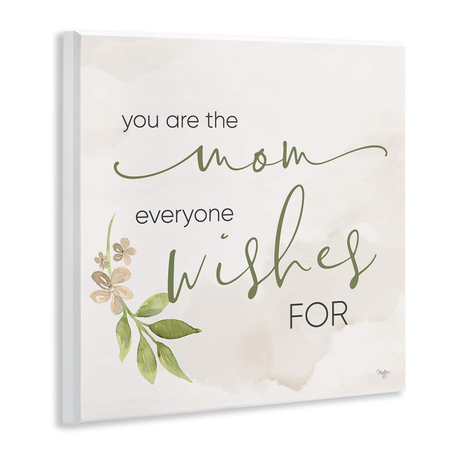 Stupell Industries Mom Everyone Wishes For Wall Plaque Art