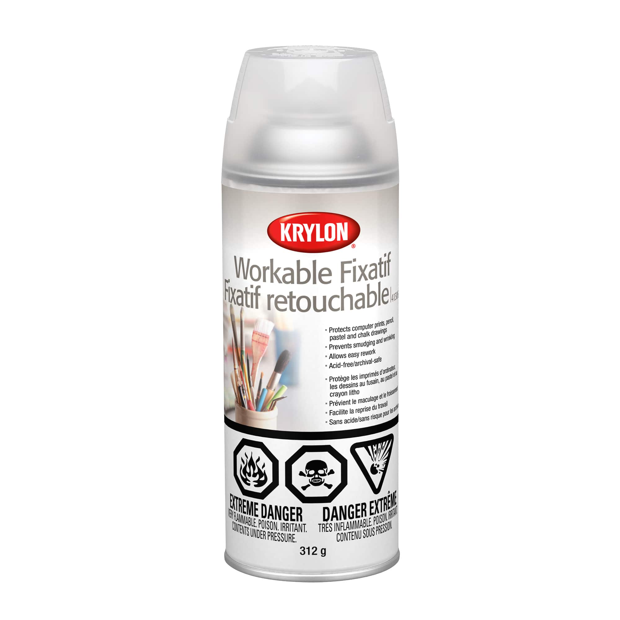 Krylon&#xAE; Workable Fixatif Spray Coating