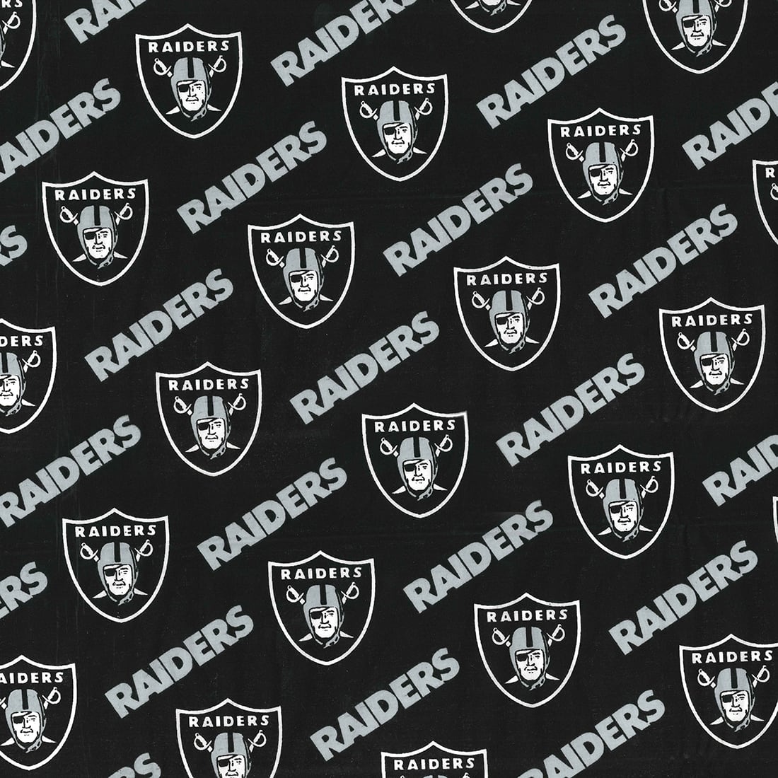 NFL Las Vegas Raiders Cotton Fabric