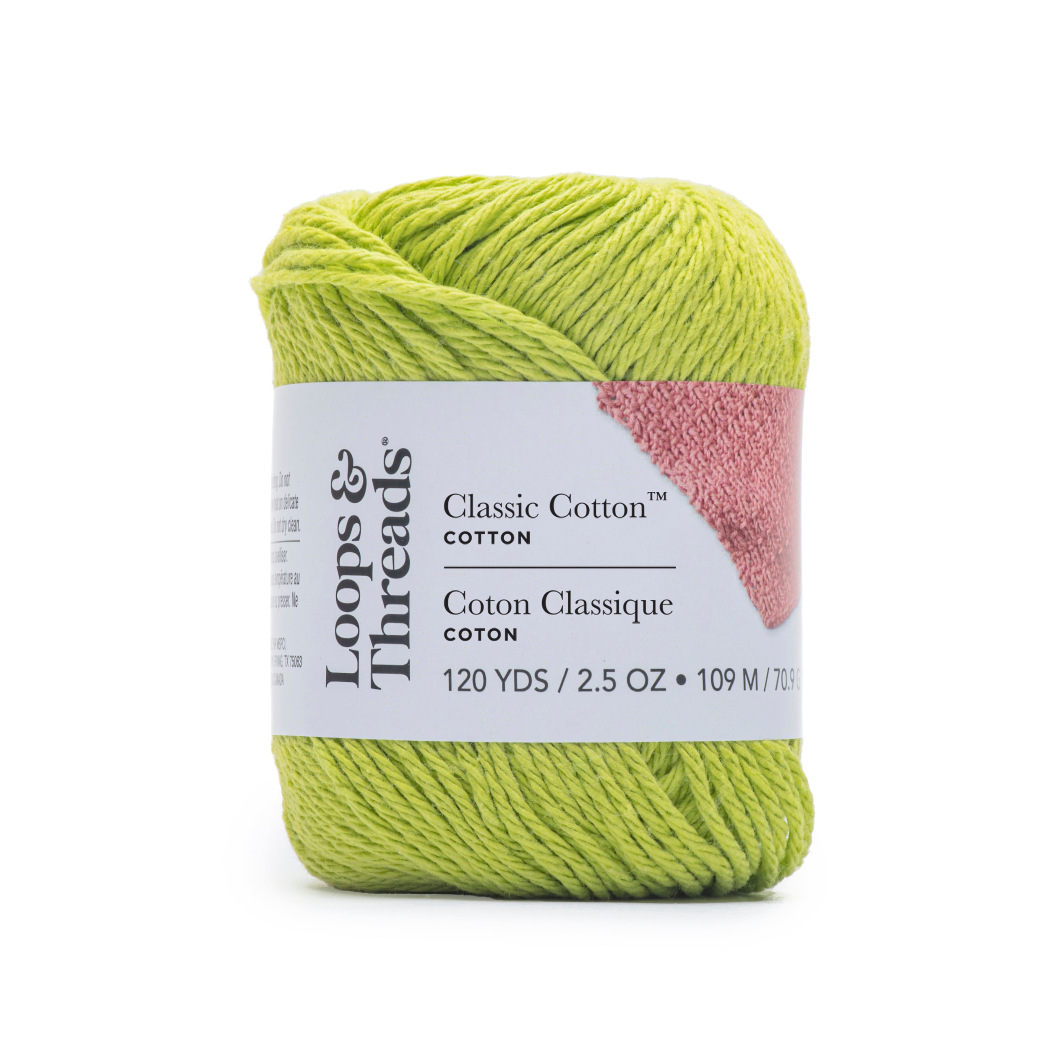 Classic Cotton™ Yarn by Loops & Threads®
