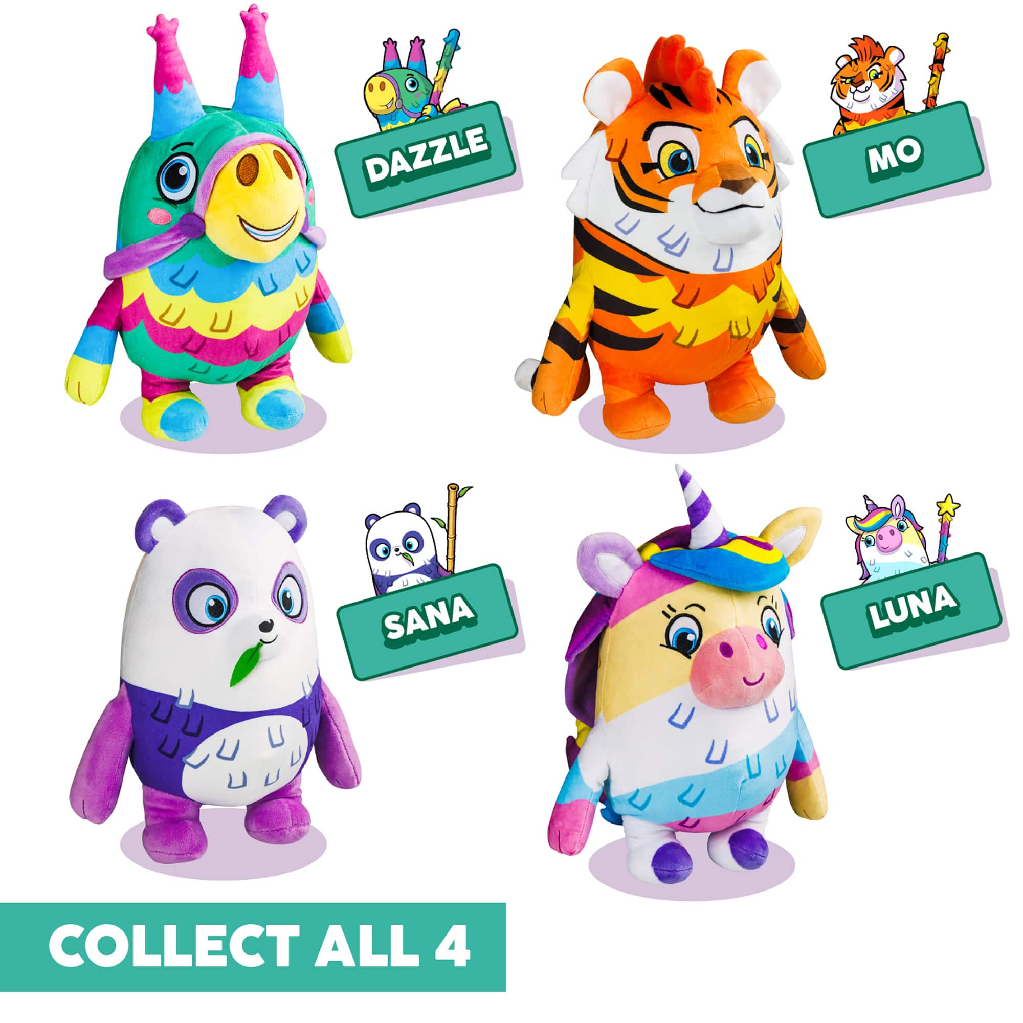 Piñata Smashlings Huggable 12" Sana the Panda Series 1 Plush