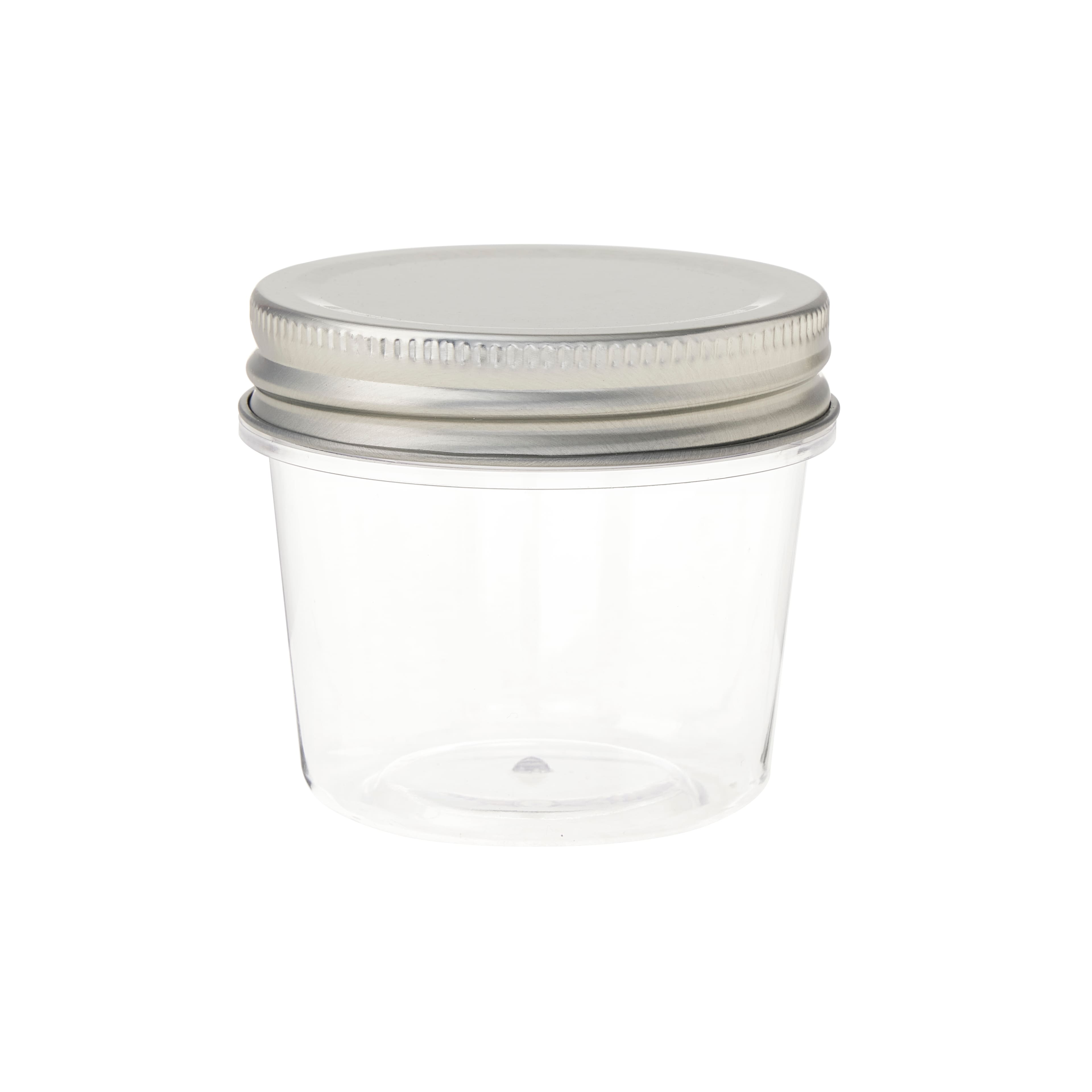 Colorations DYO Plastic Mason Jar - Set of 24