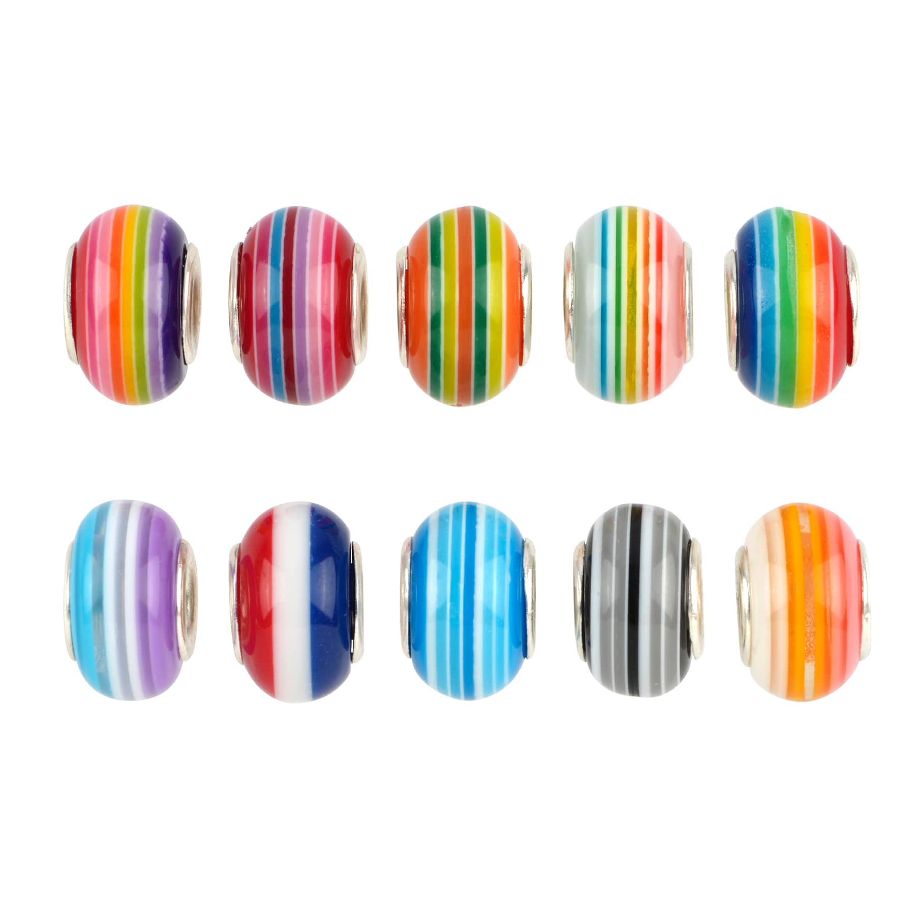 Rainbow Circle Charms by Bead Landing™