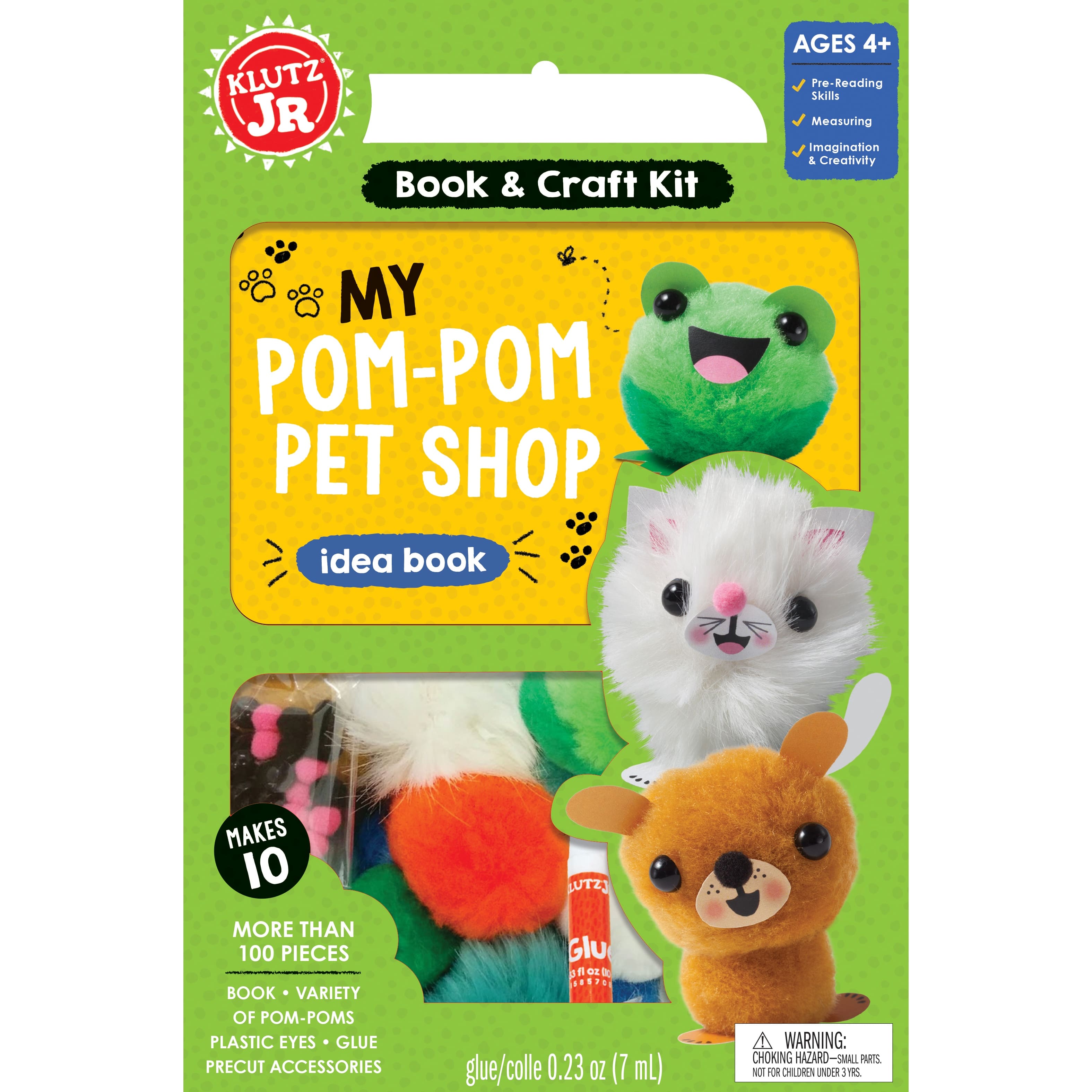Klutz® Jr. My Pom-Pom Pet Shop Kit 