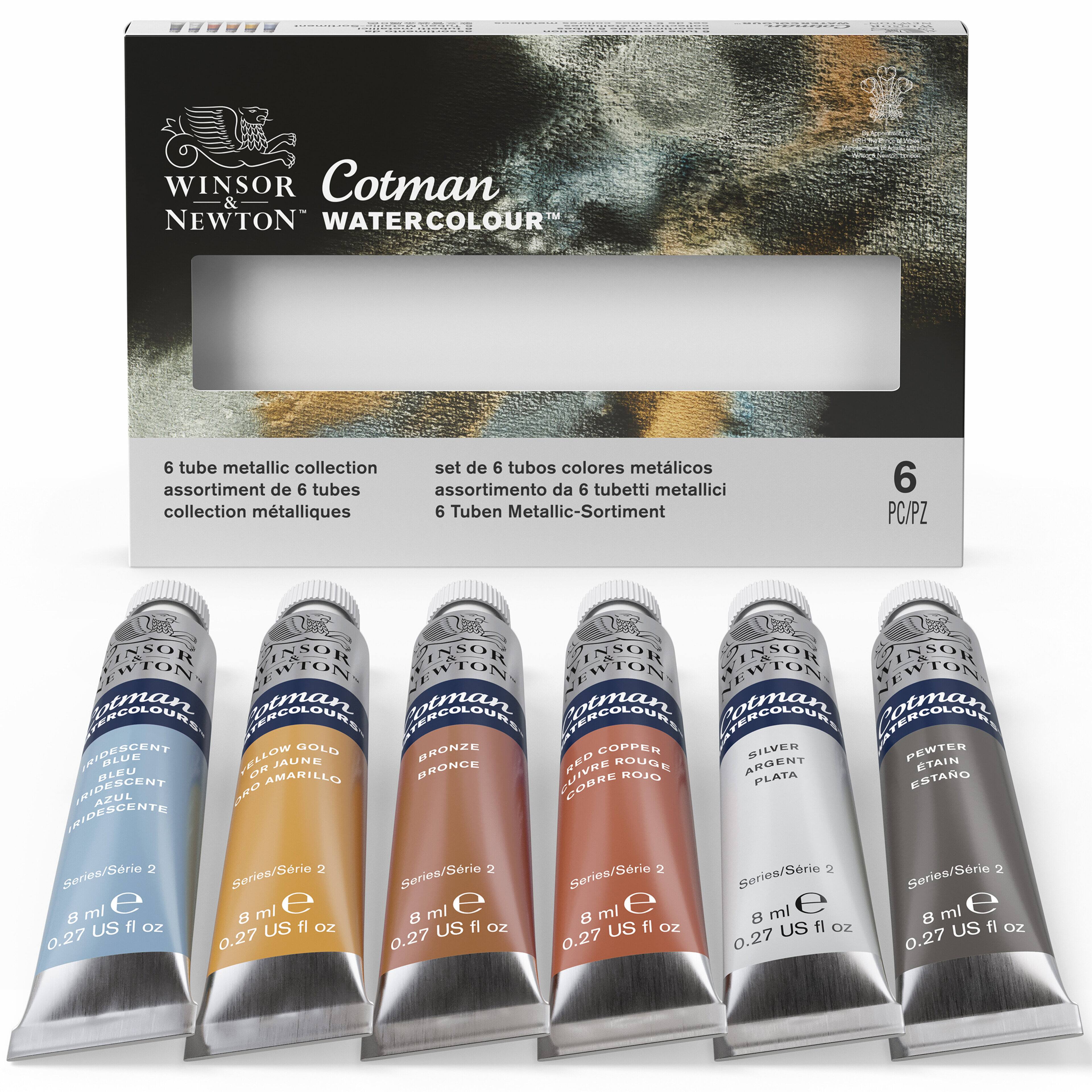 Winsor & Newton™ Cotman Watercolour™ Metallic Set