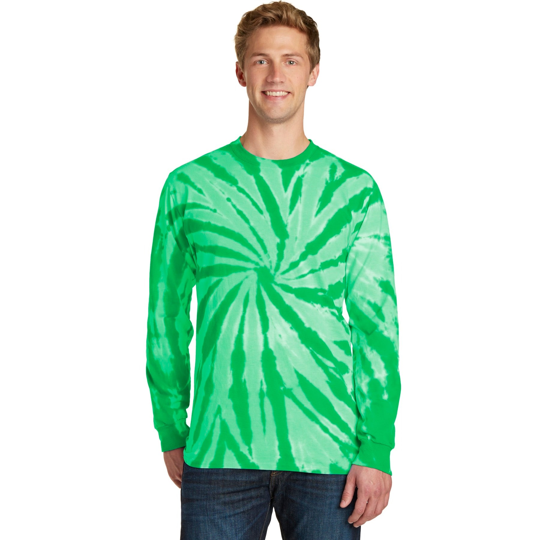 Port &#x26; Company&#xAE; Long Sleeve Tie-Dye Adult T-Shirt