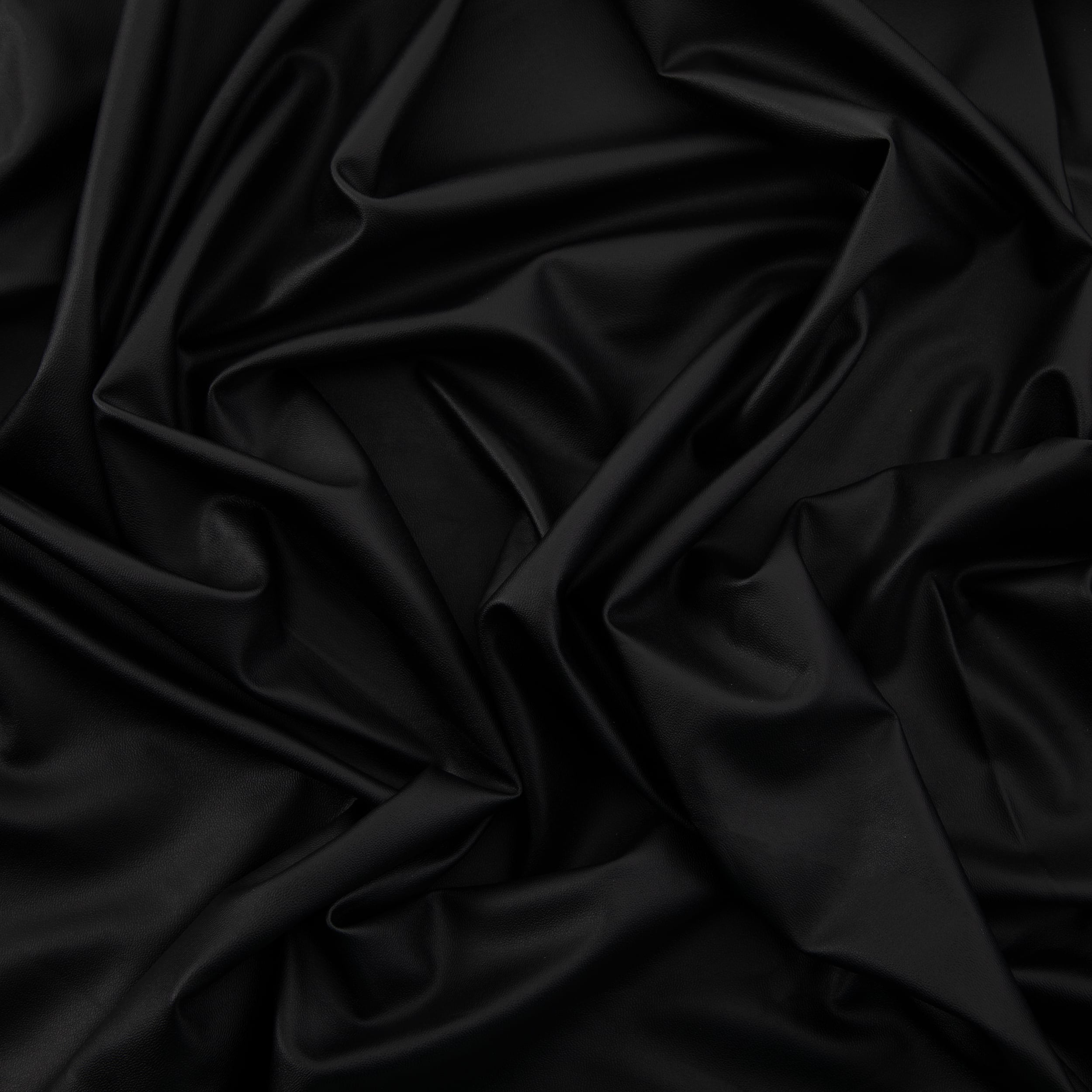 Cosplay by Yaya Han Black Low Stretch Pebbled Pleather Fabric