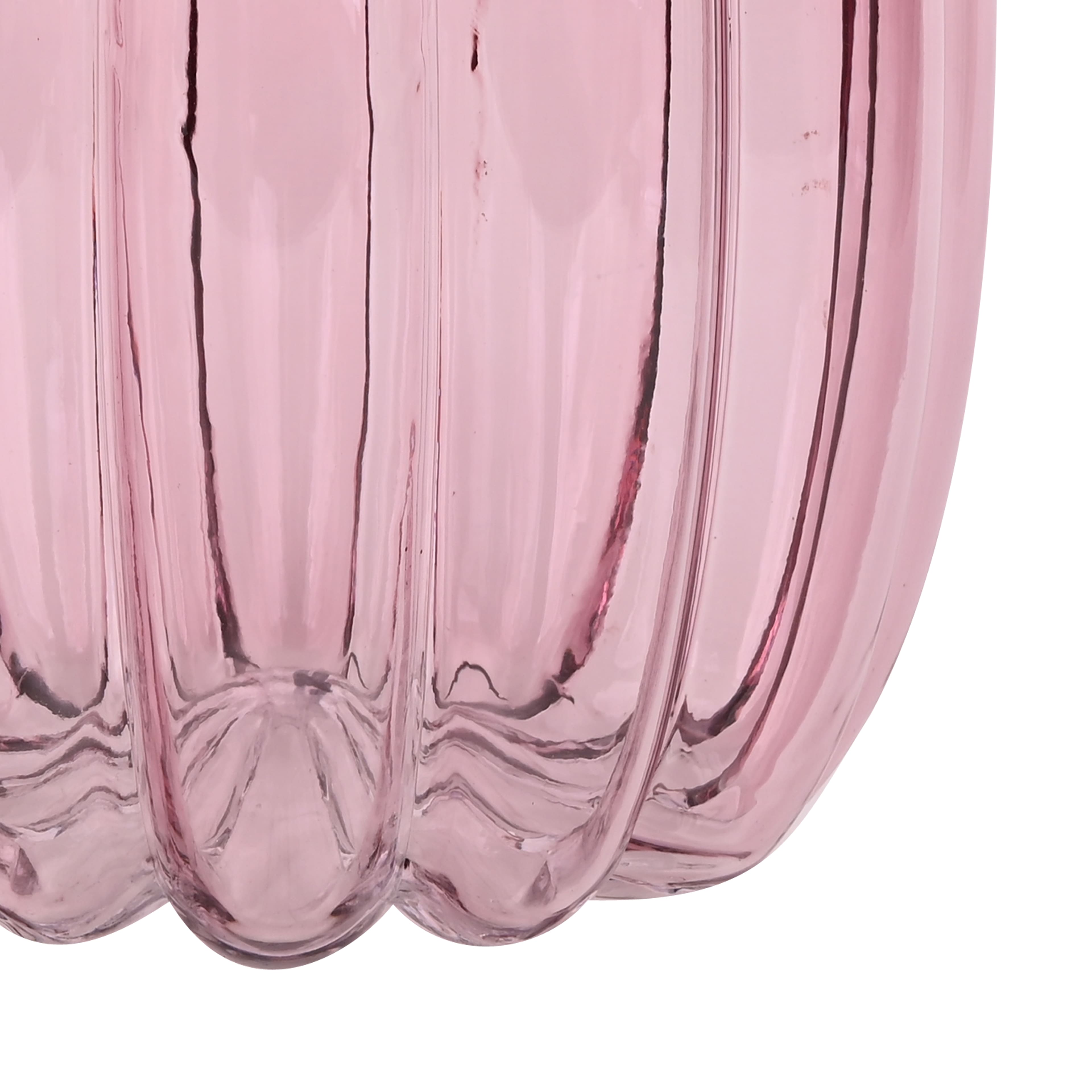 8&#x22; Pink Glass Tabletop Vase by Ashland&#xAE;