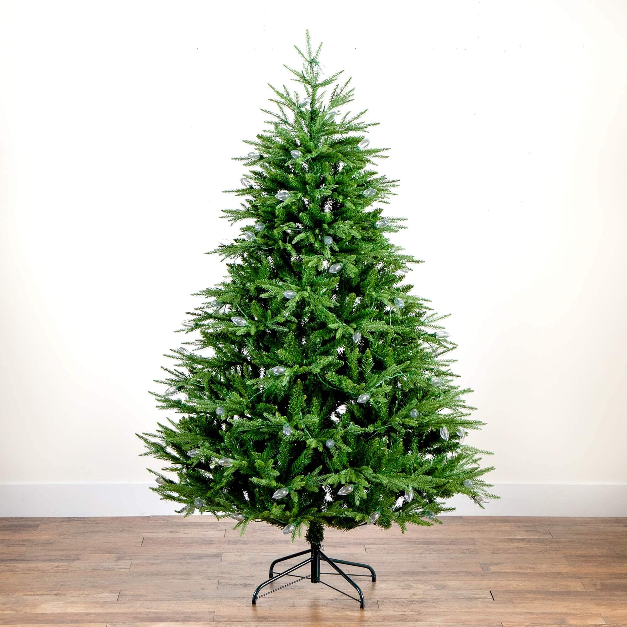 6ft. Pre-Lit Luxembourg Pine Artificial Christmas Tree, Multicolor Lights