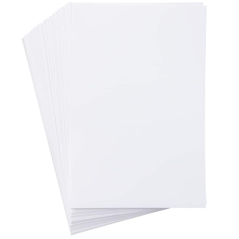 JAM Paper Ultimate White Wove 6&#x22; x 9&#x22; 24lb. Strathmore Paper, 100 Sheets