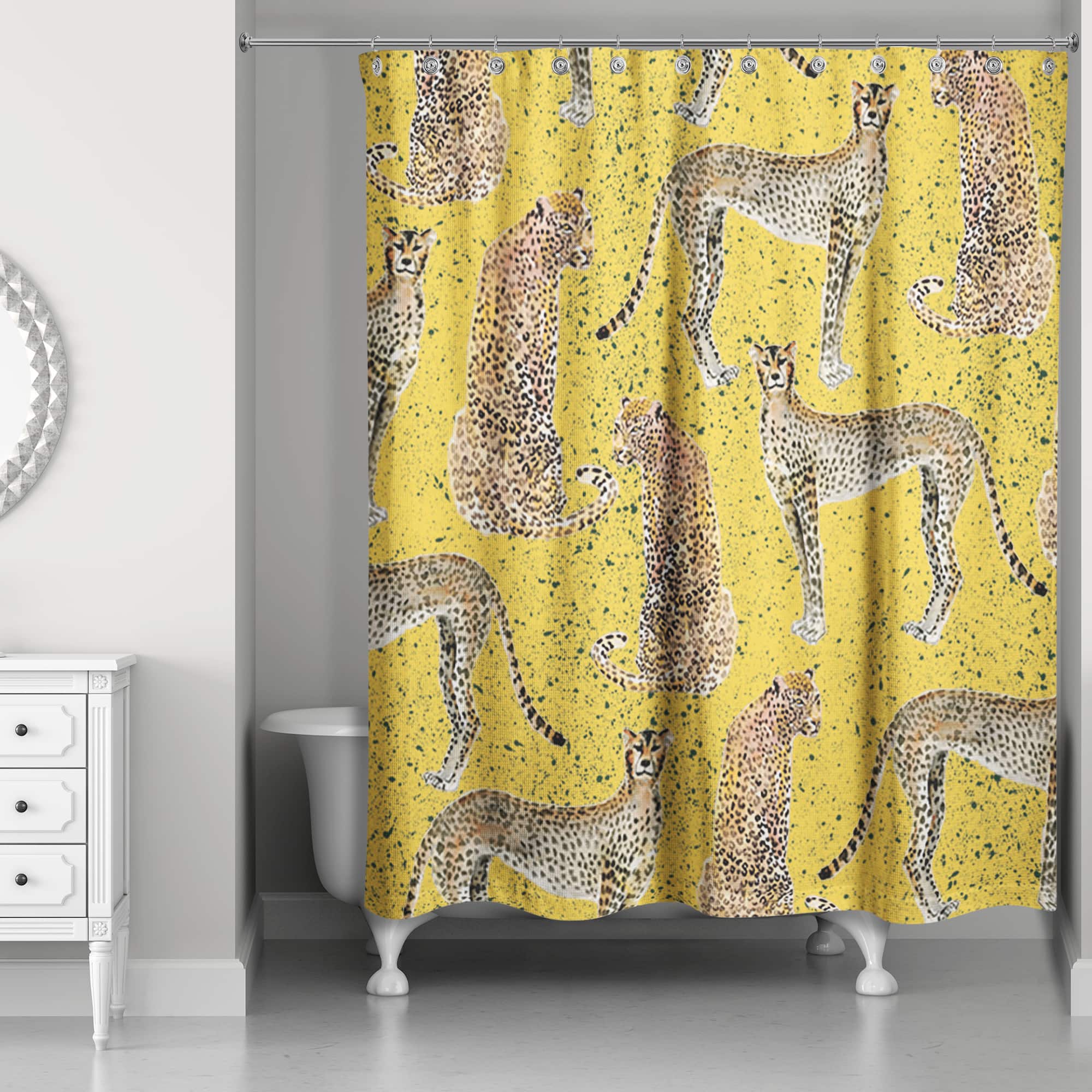 Cheetah Shower Curtain