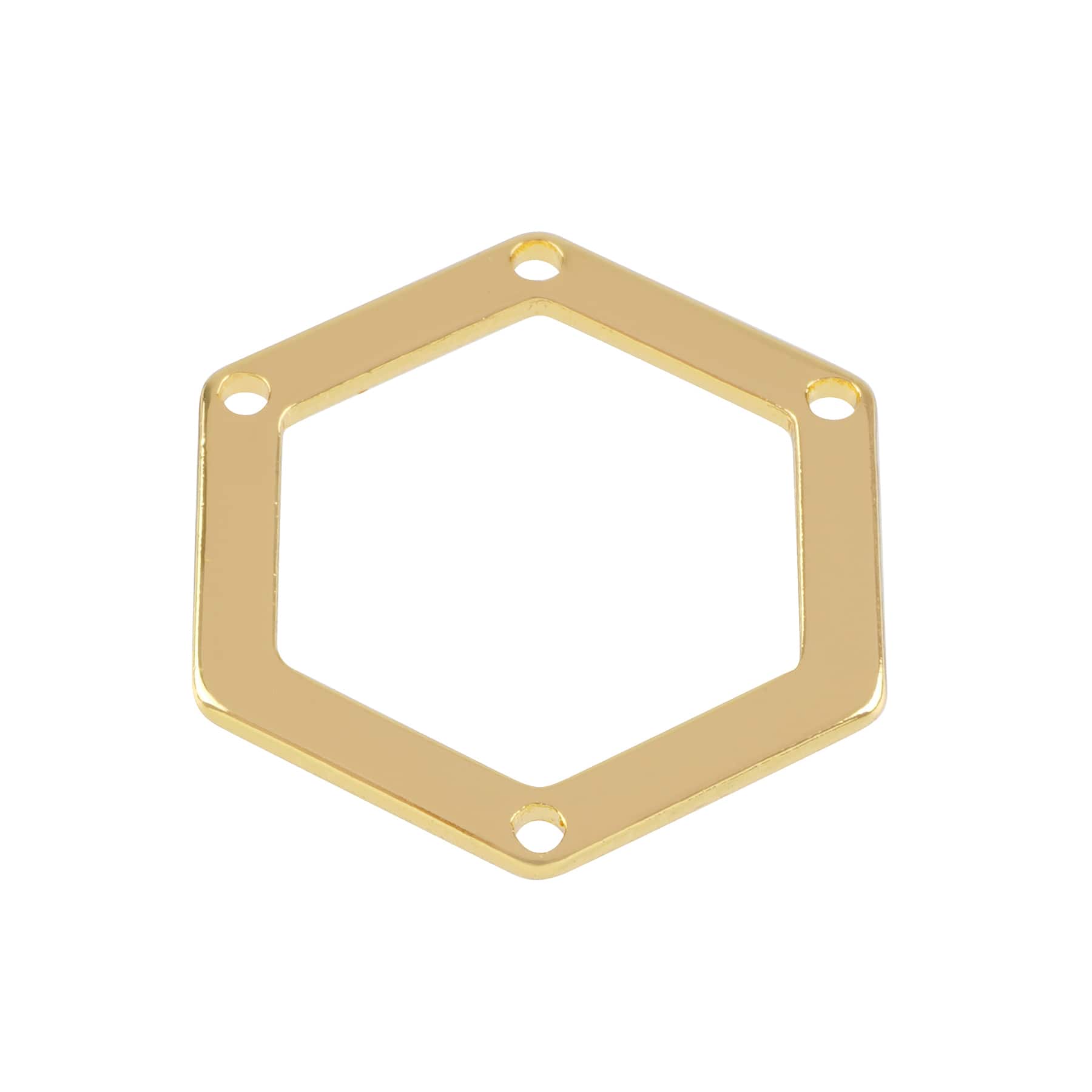 12 Packs: 12 ct. (144 total) Hexagon Connectors by Bead Landing&#x2122;