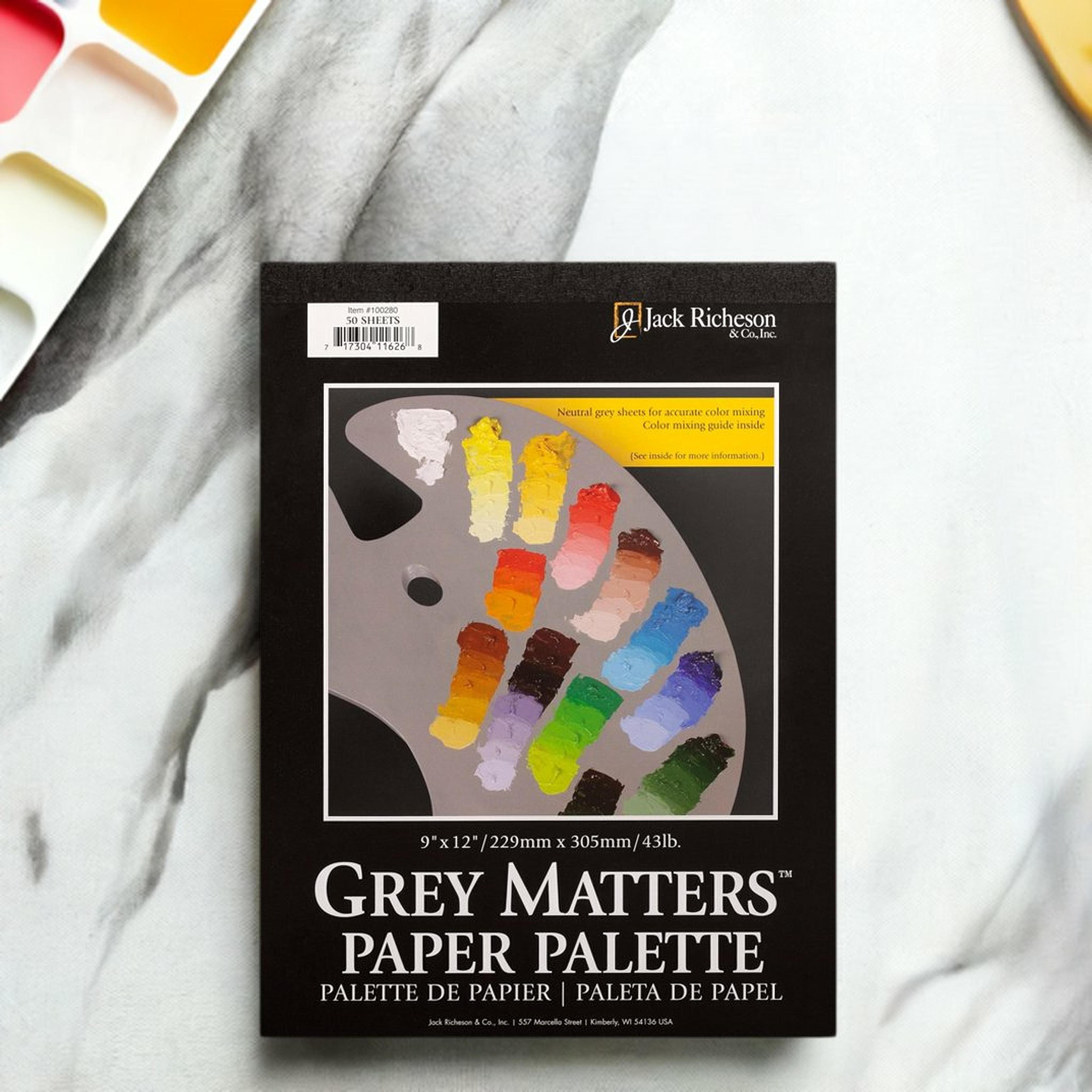 Grey Matters&#x2122; Disposable Palette, 9&#x22; &#xD7; 12&#x22;