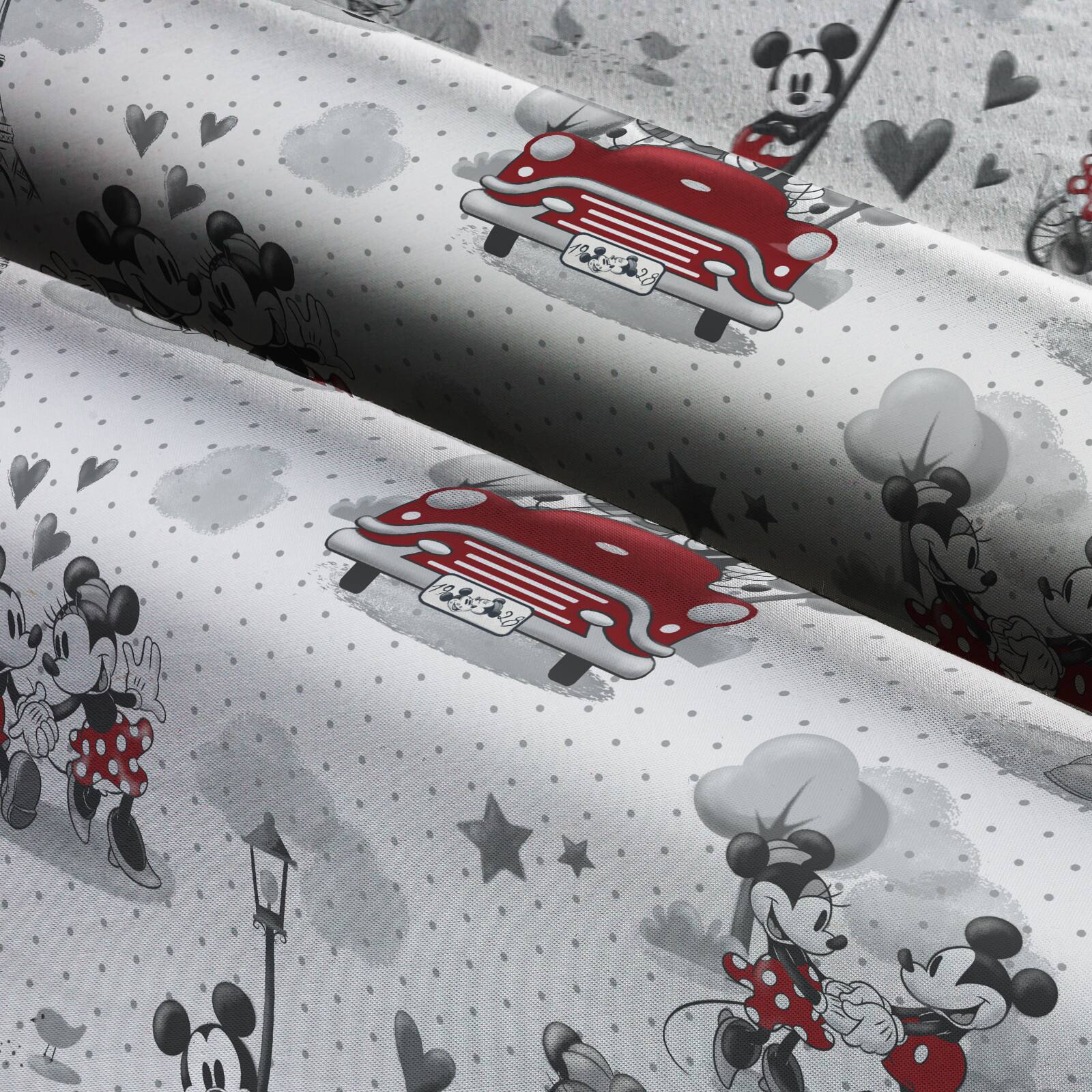 Disney® Mickey & Minnie Vintage Scenes Cotton Fabric