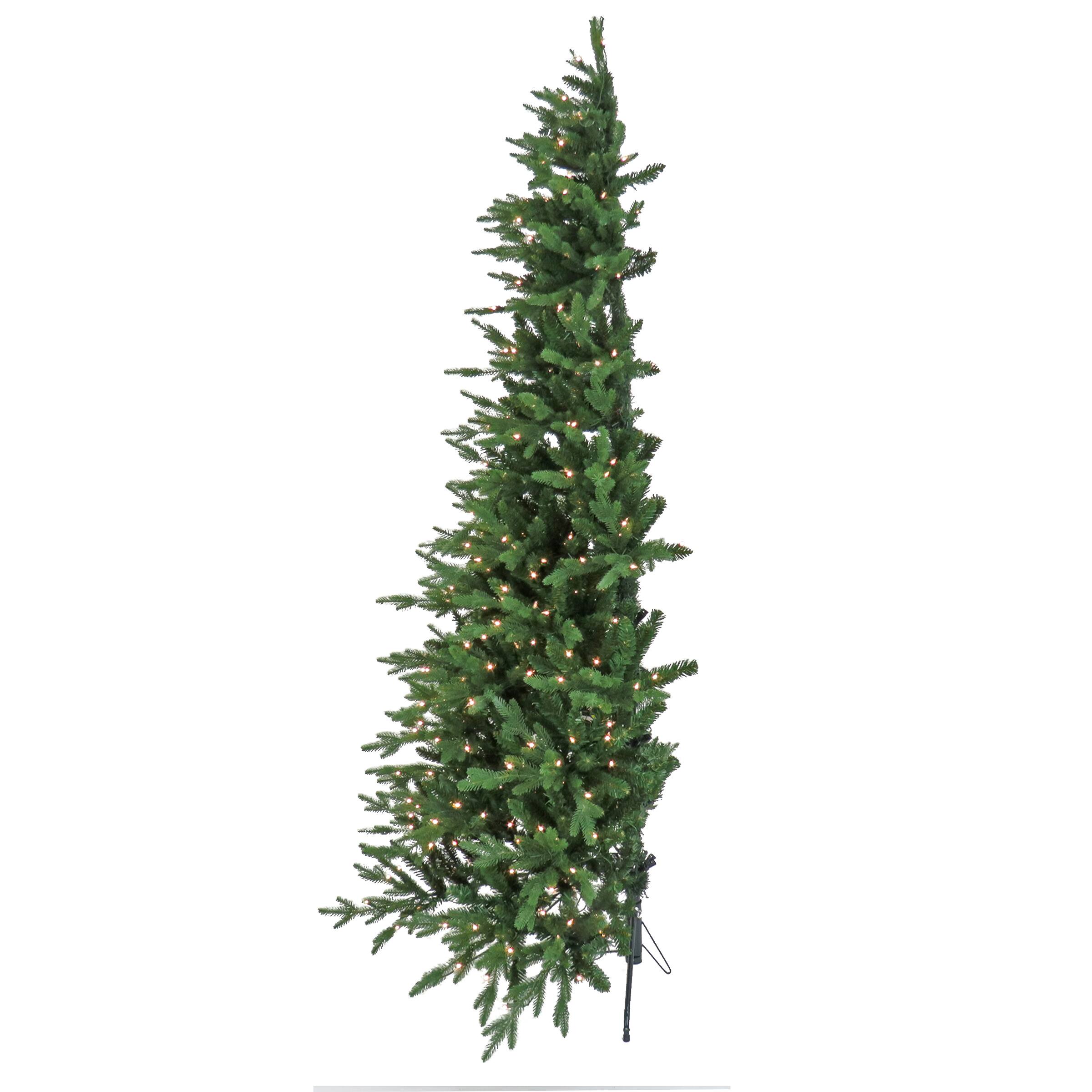 7.5ft. Pre-lit Artificial Feel Real® Merryweather Fir Hinged Tree, Clear Lights