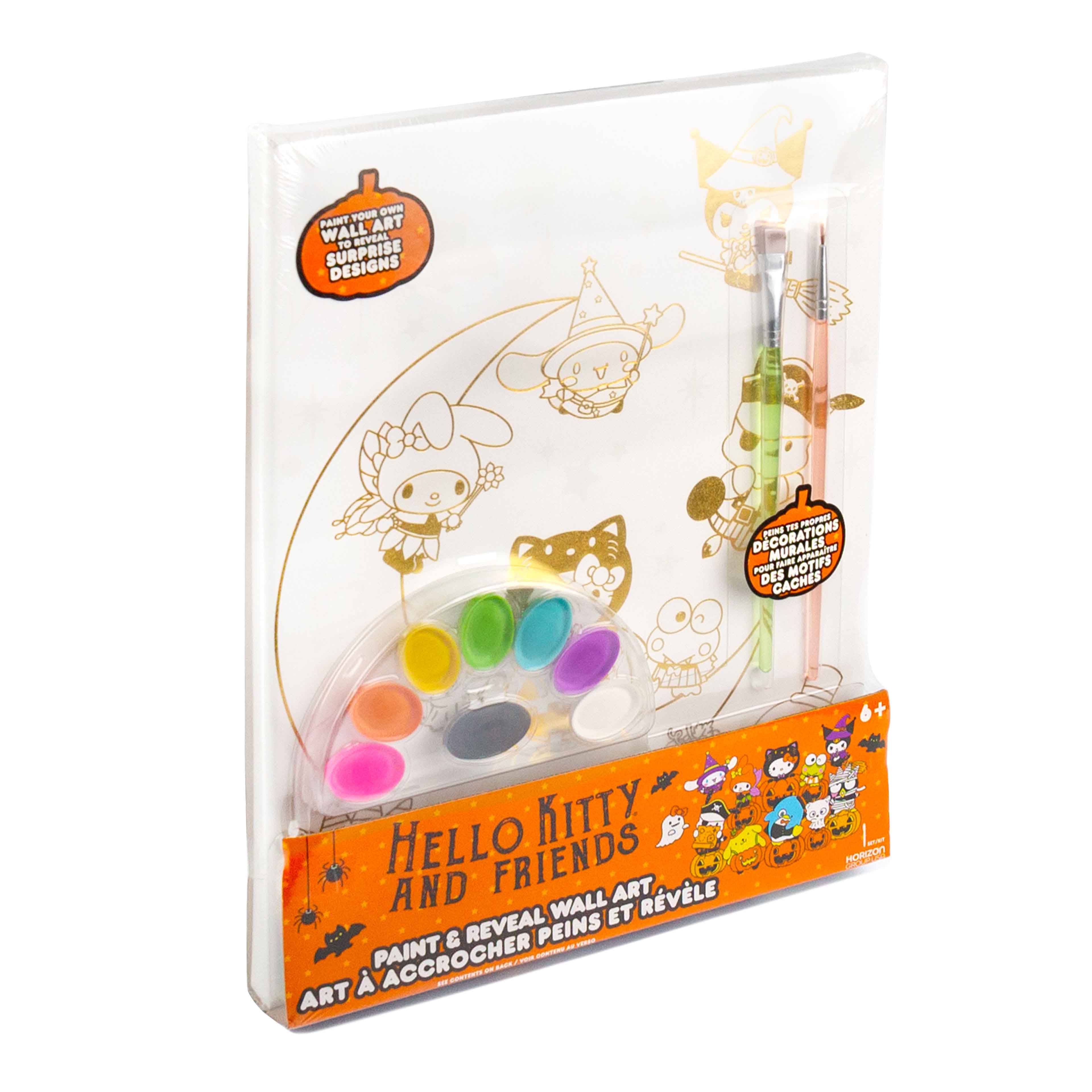 Hello Kitty&#xAE; &#x26; Friends Paint &#x26; Reveal Wall Art Kit