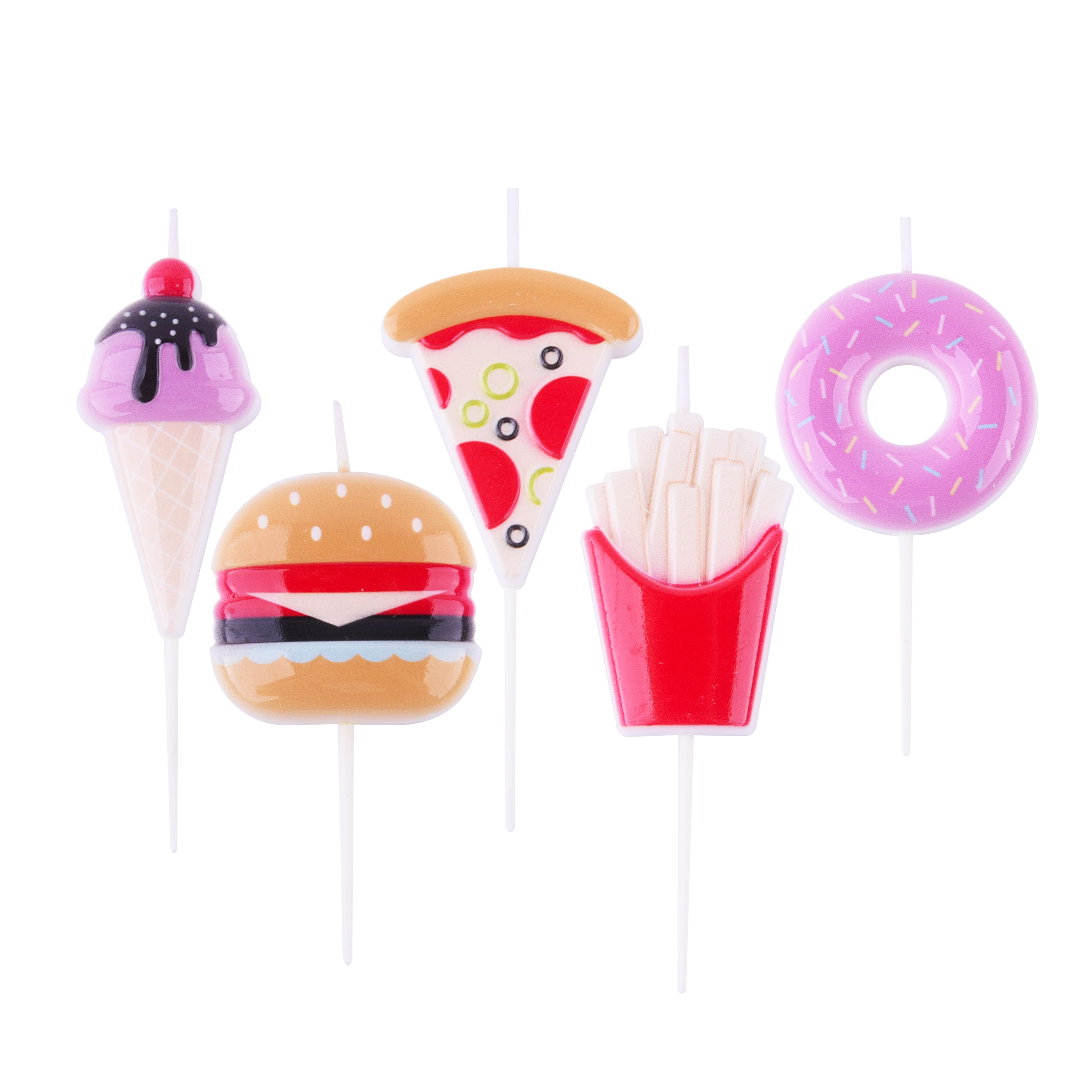 PME Party&#xAE; Party Food Birthday Candle Set